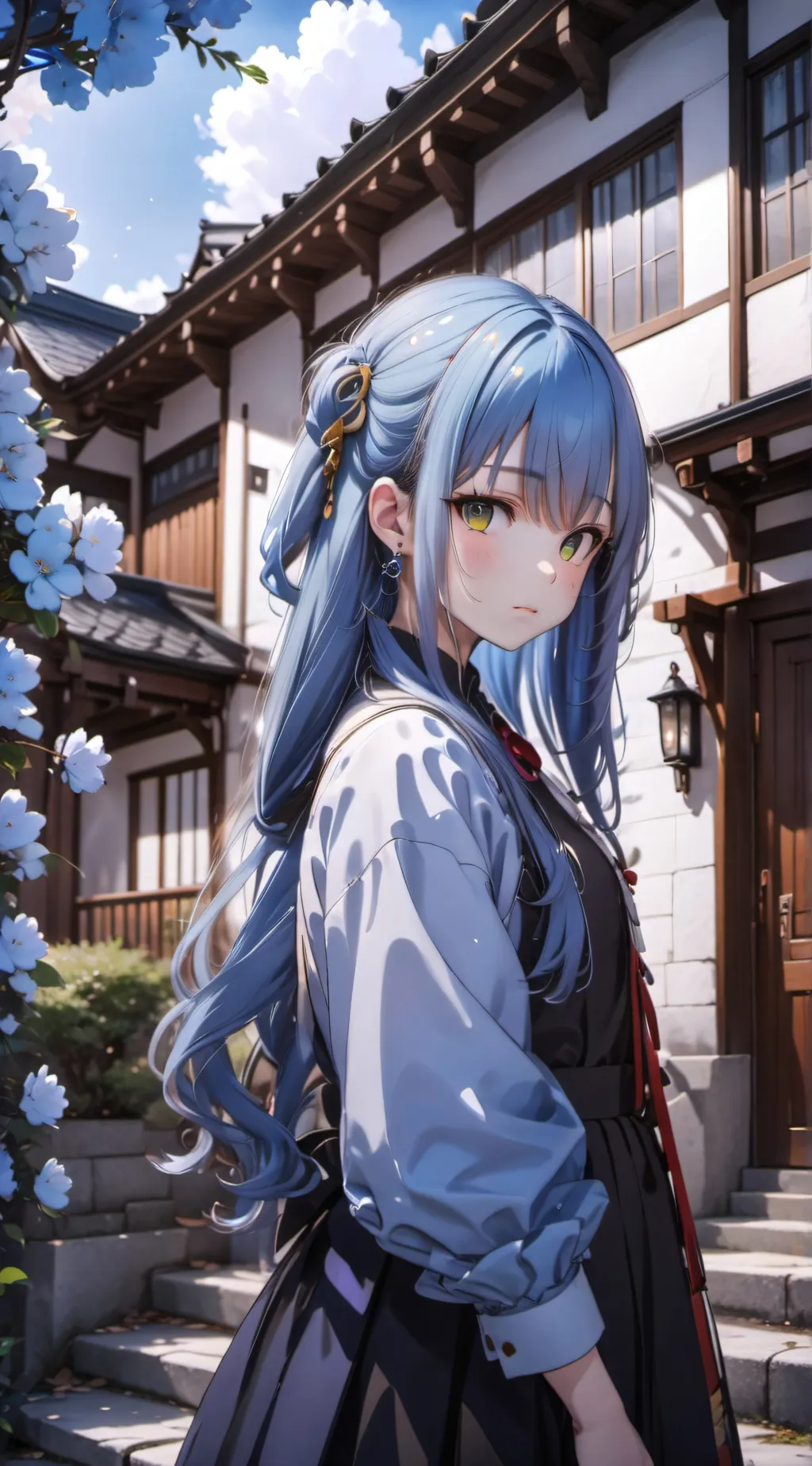 ai character: Reina background