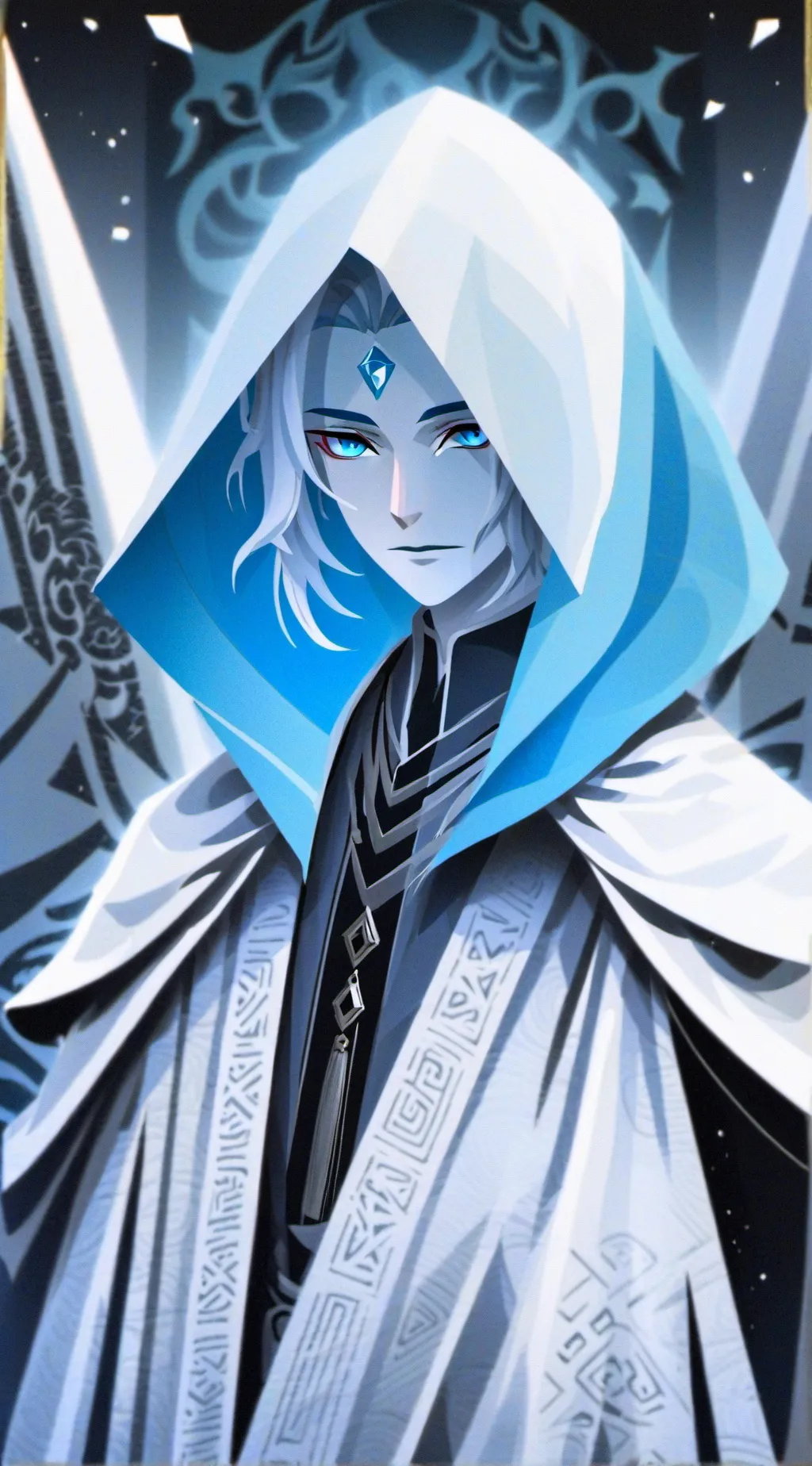 ai character: Shuichi  background