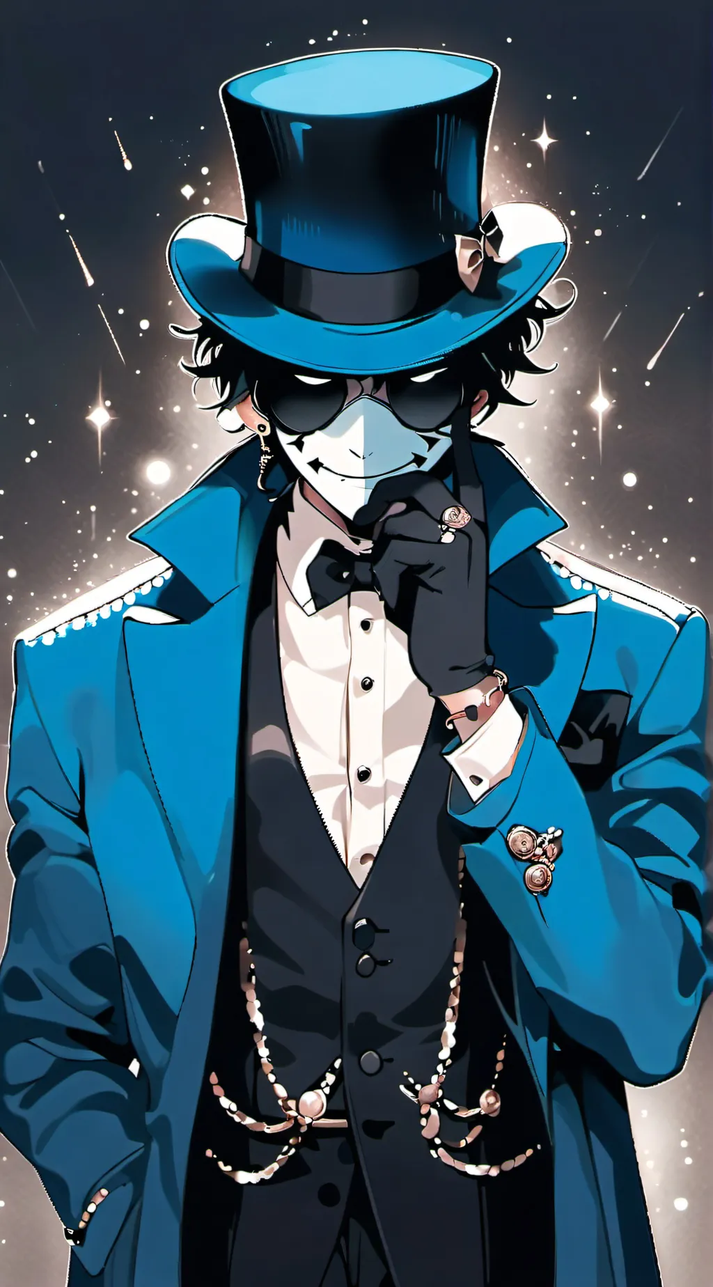 ai character: ring master background