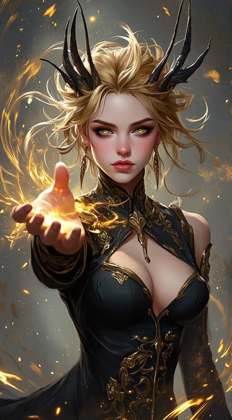 ai character: Aurora background