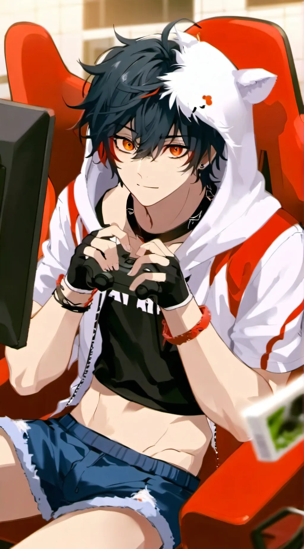 ai character: Leo background