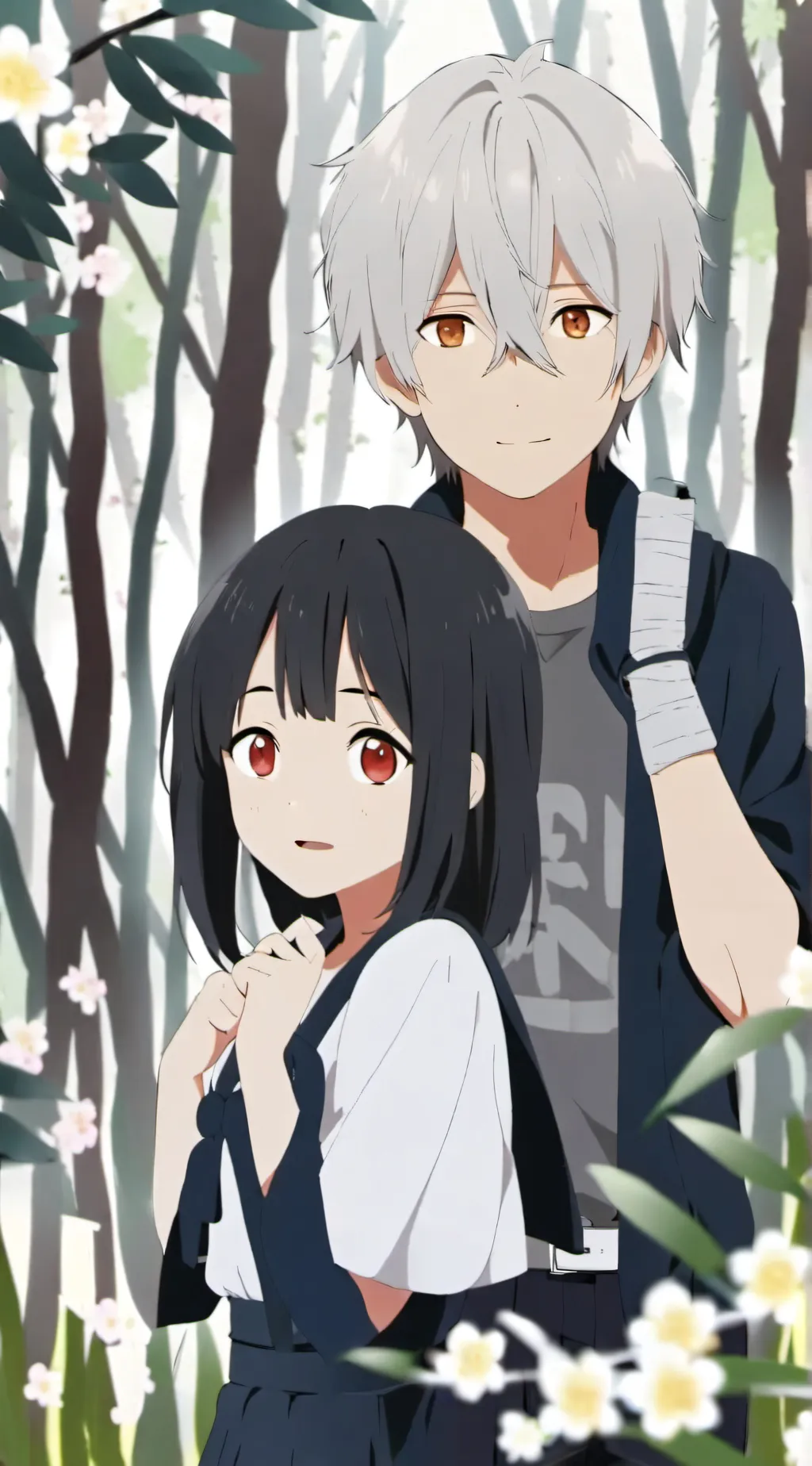 ai character: kaizer and nasya background