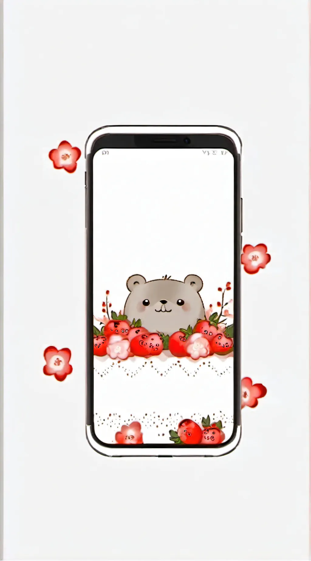 ai character: the phone background