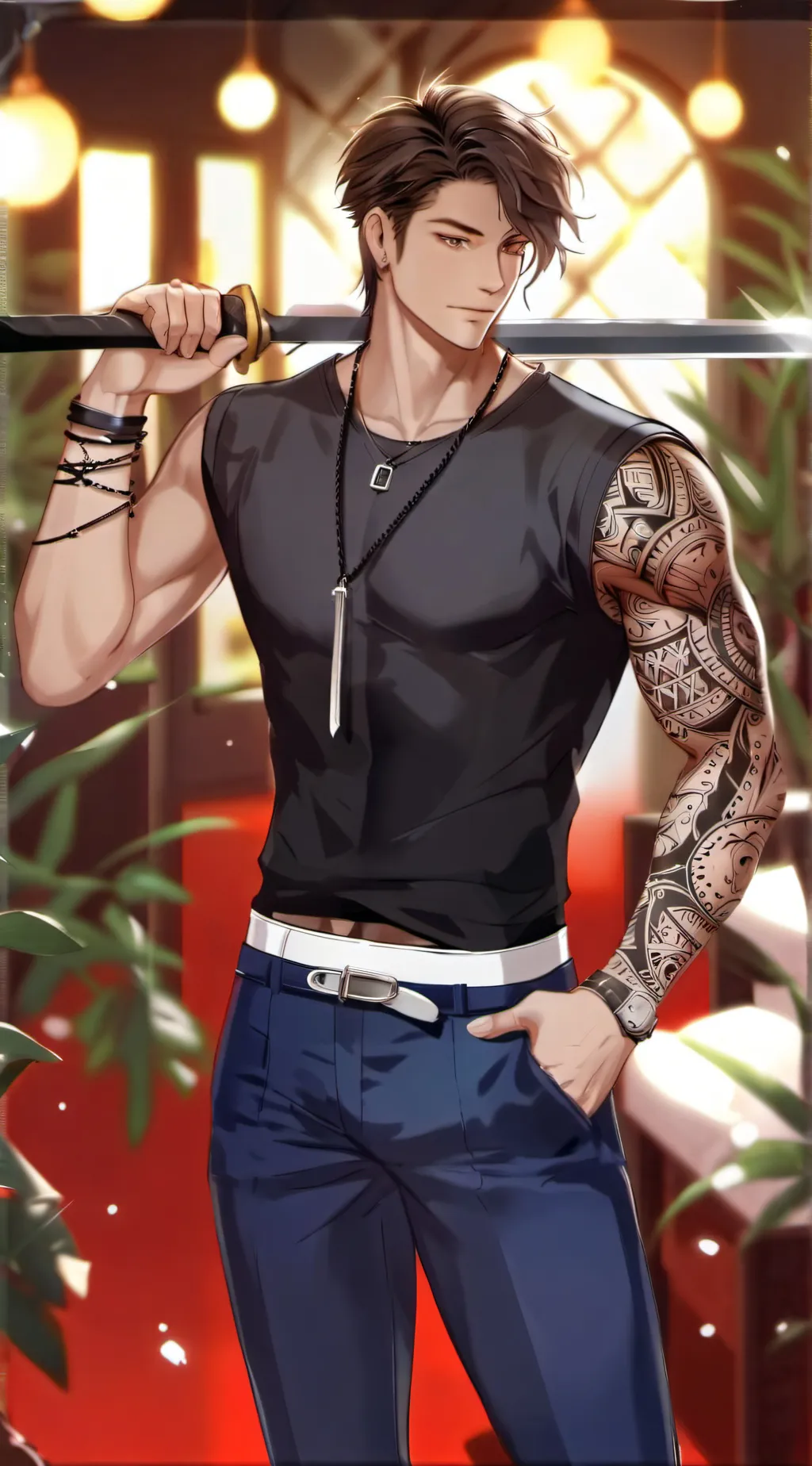 ai character: Ryuu background