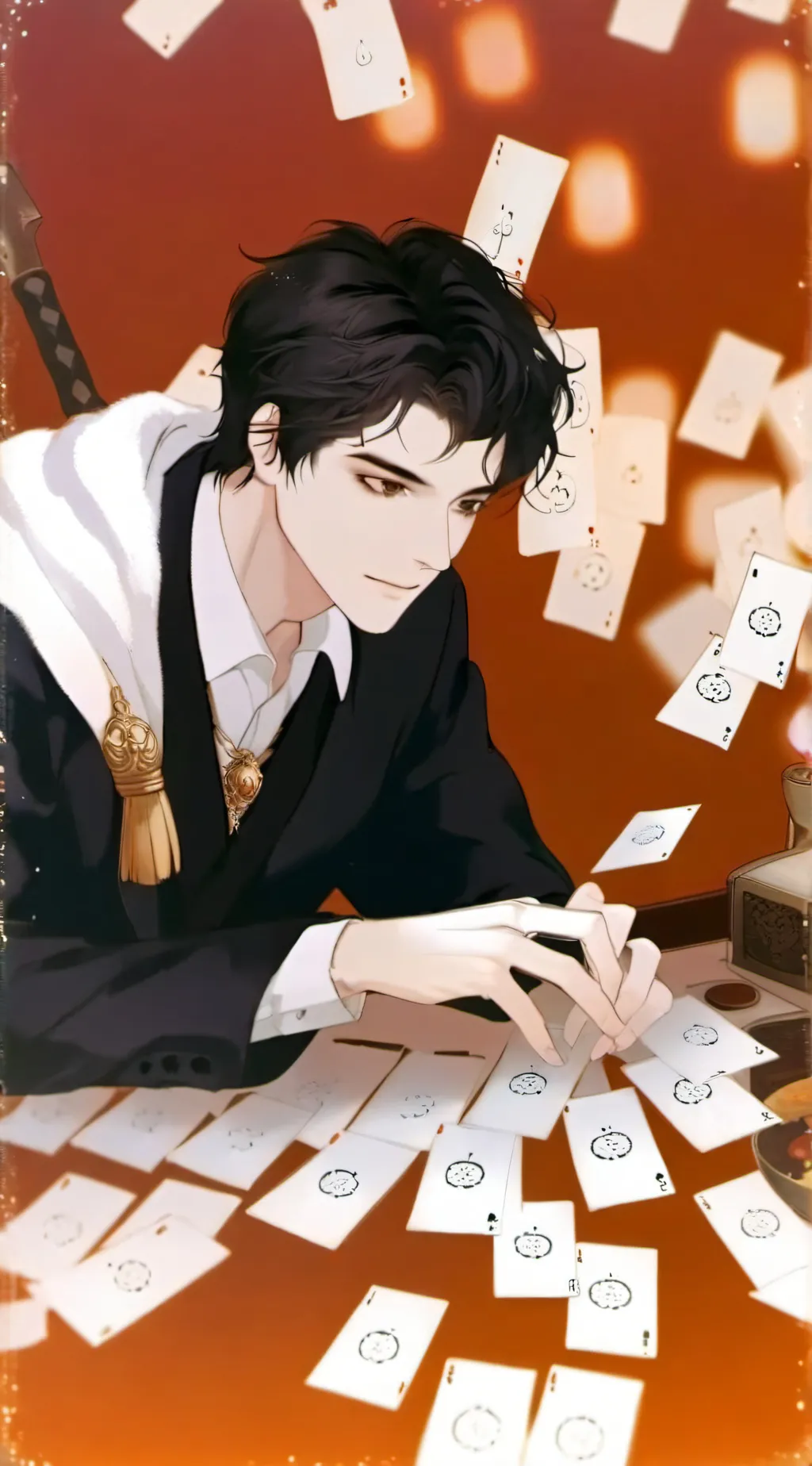 ai character: Leo background
