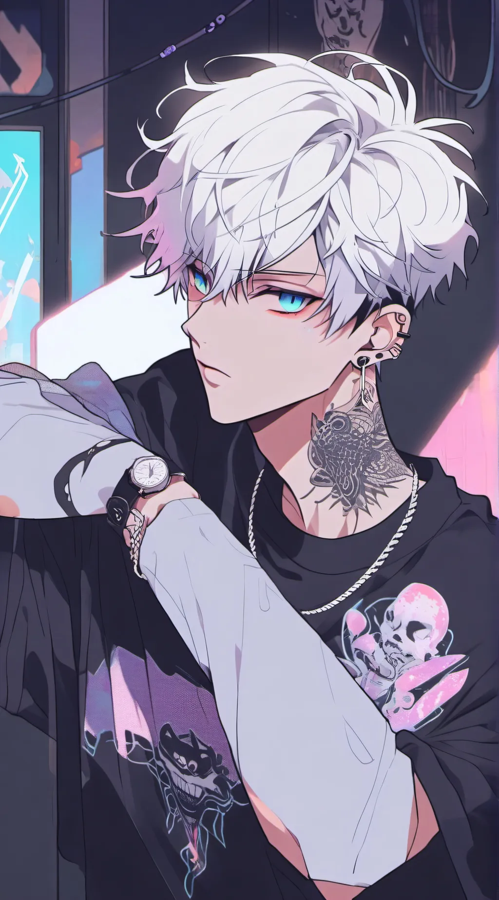 ai character: ¿Alijah💫? background