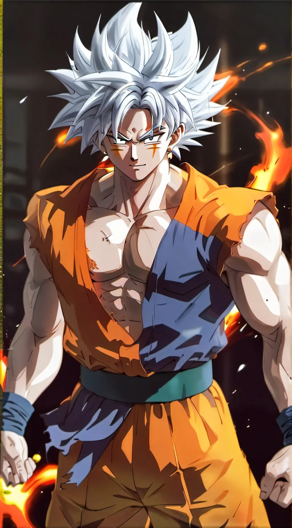 ai character: goku background