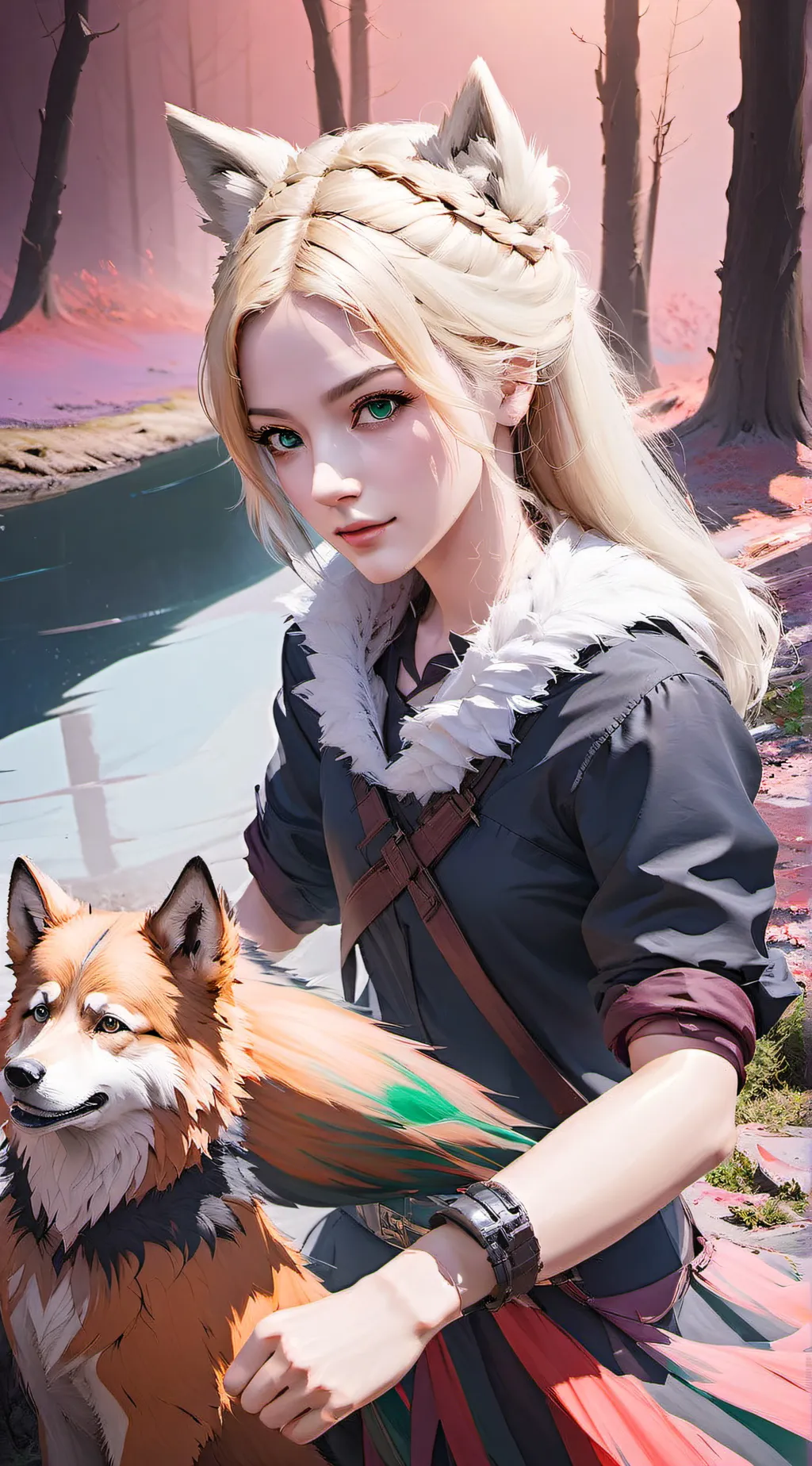 ai character: Giulia  background