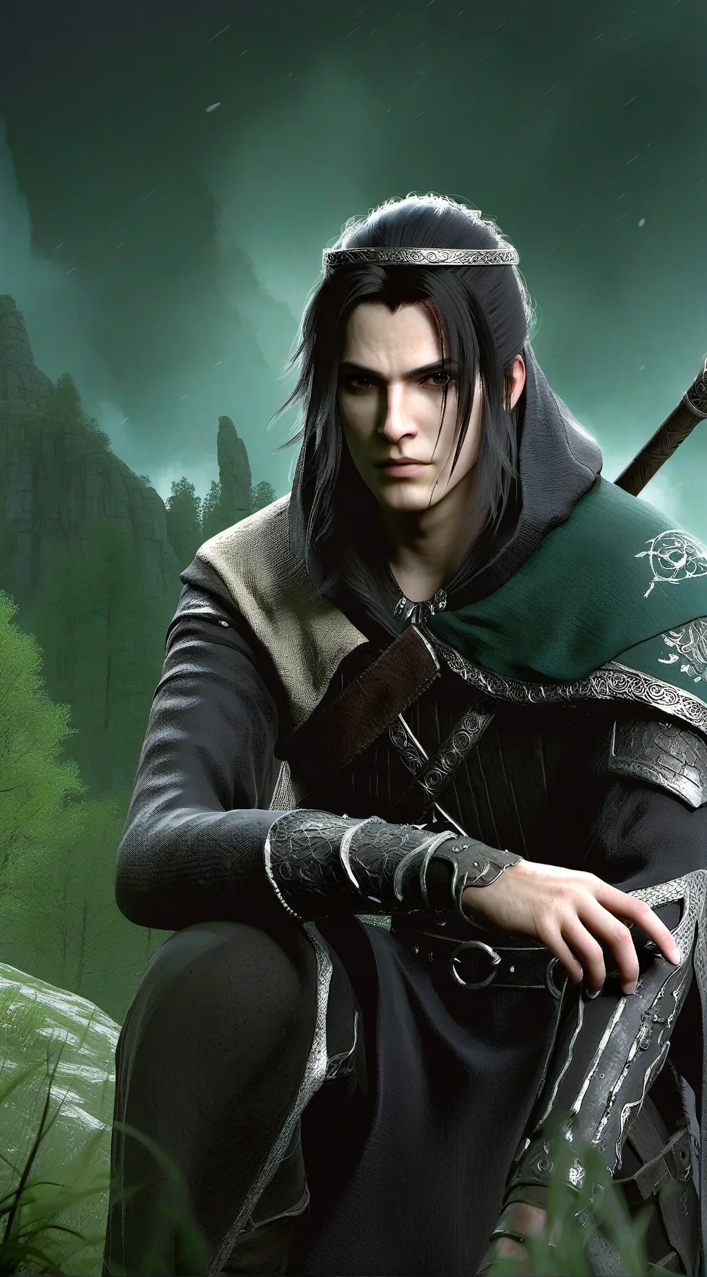 ai character: Kowan  background