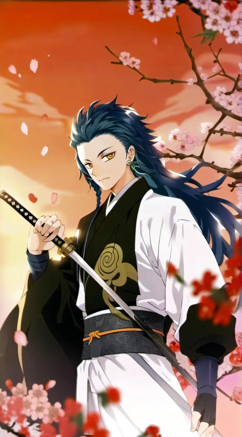 ai character: Mui+Yui background