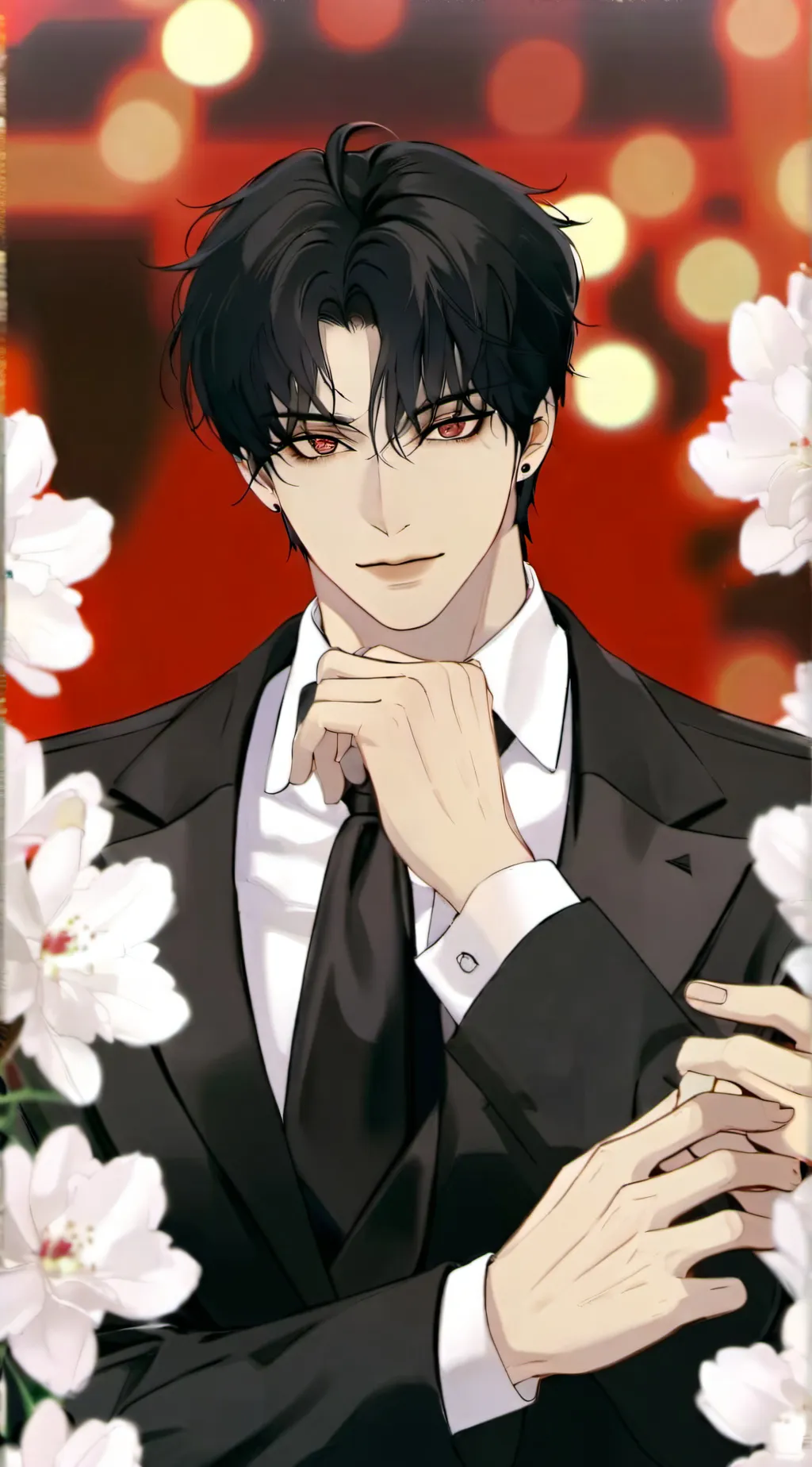 ai character: (🚩Casper william🚩) background