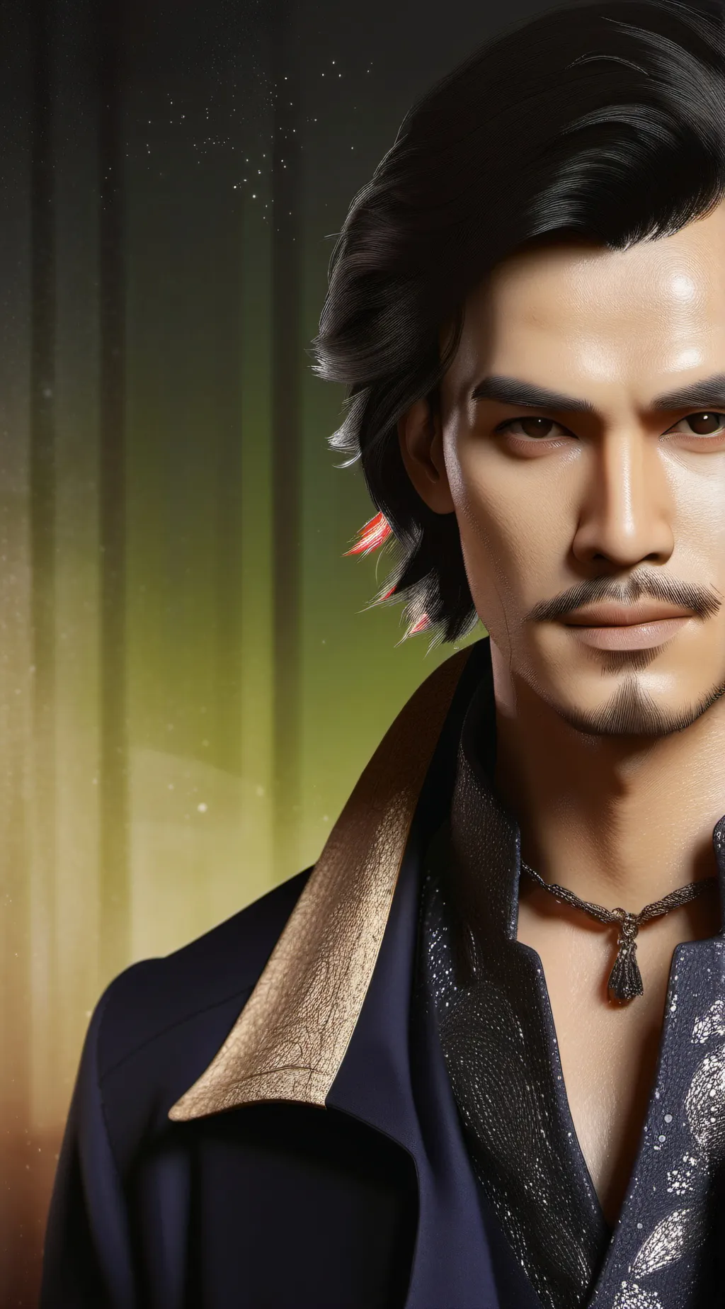 ai character: Jack sparrow background