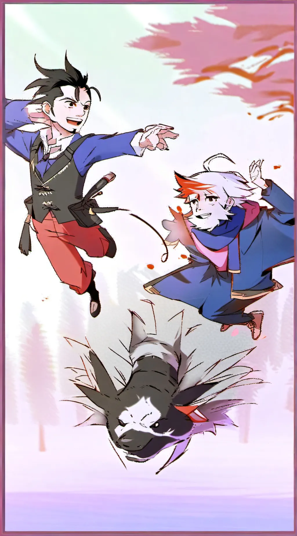 ai character: goob x shimpo background