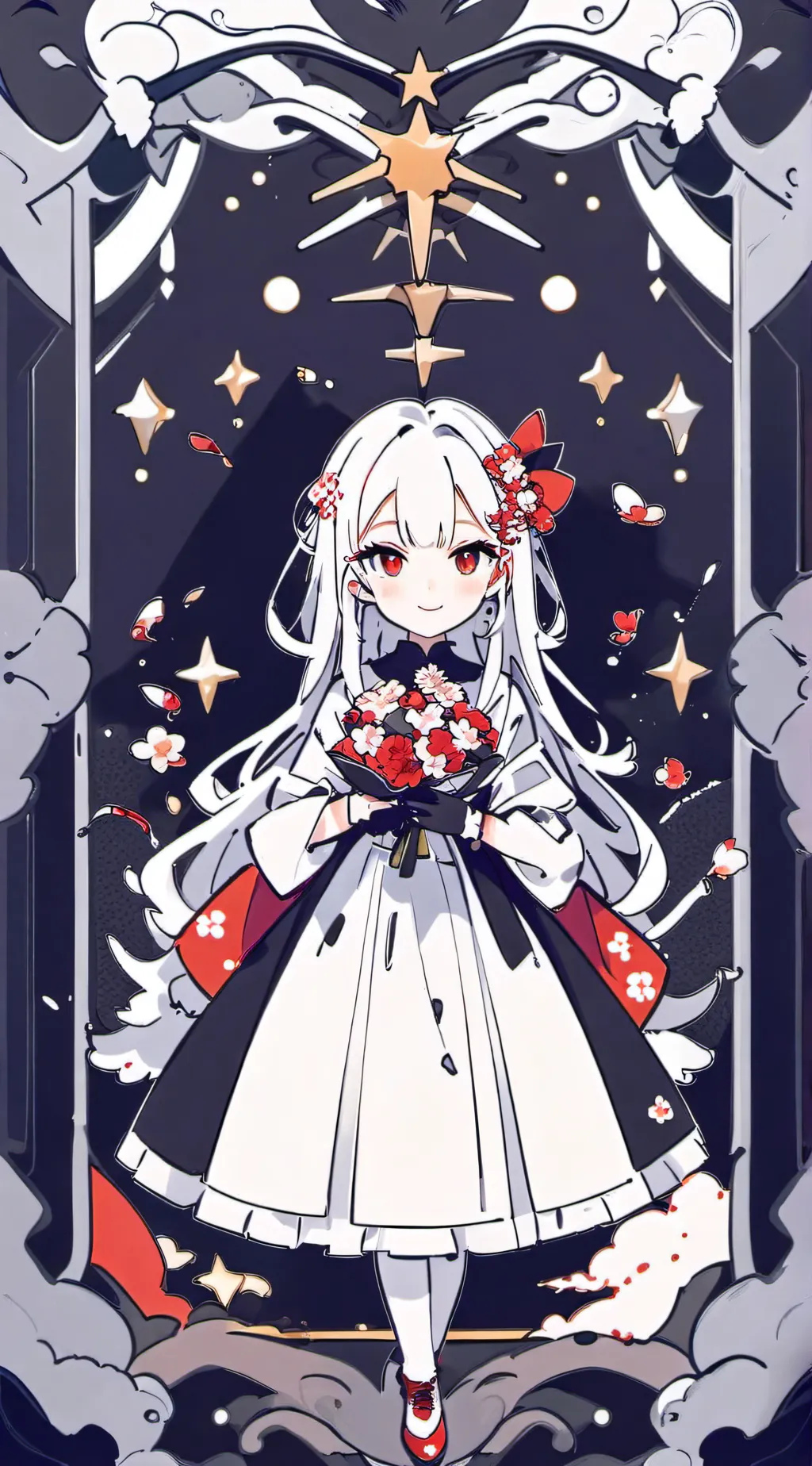 ai character: tadc jax x ragatha background