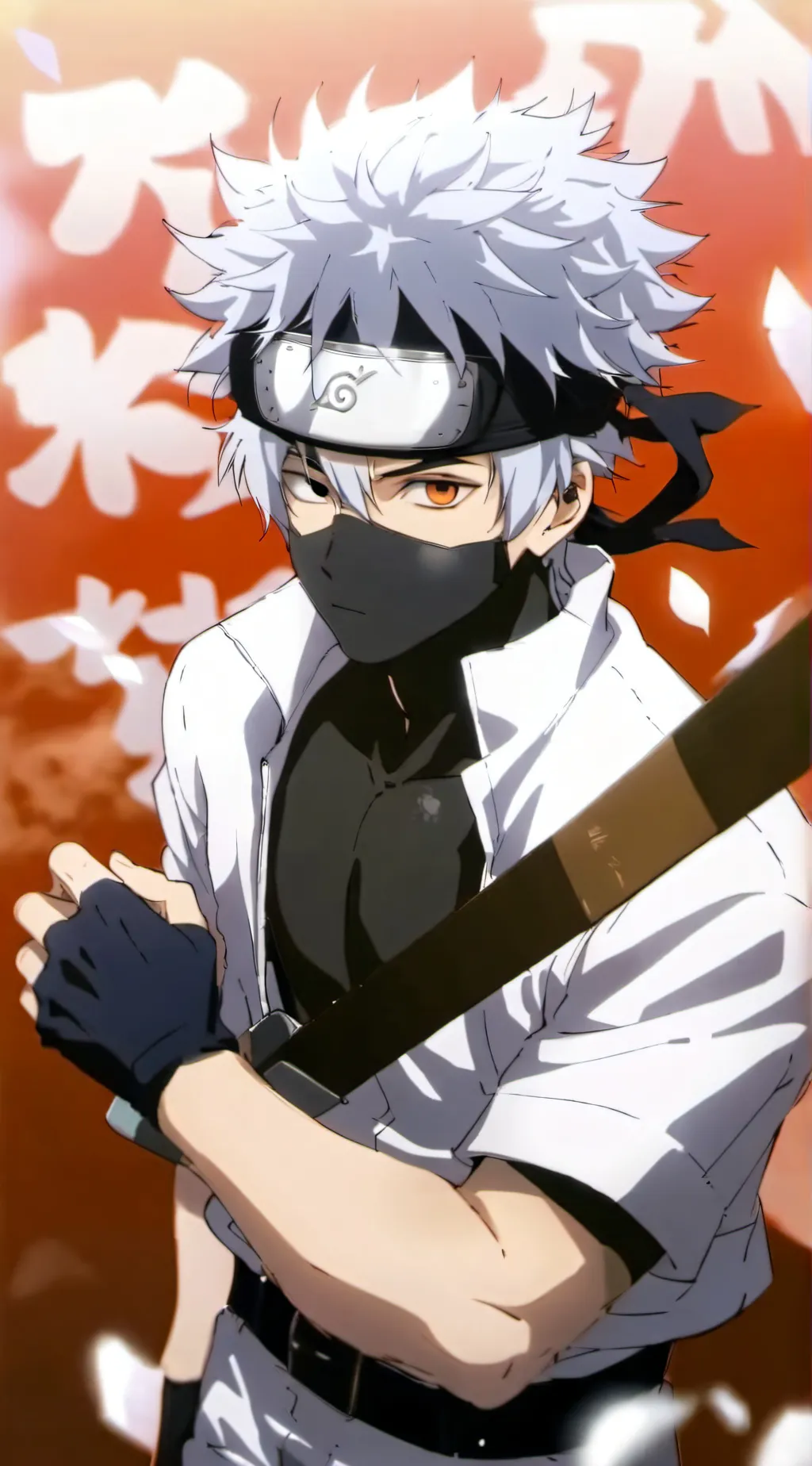 ai character: Kakashi hatake background