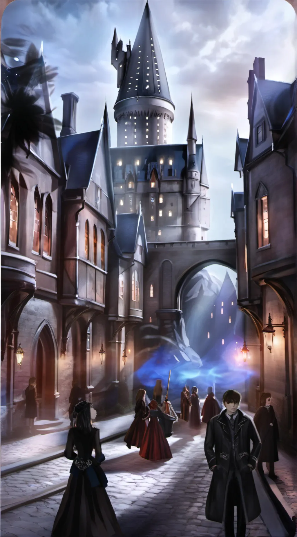ai character: Harry Potter background