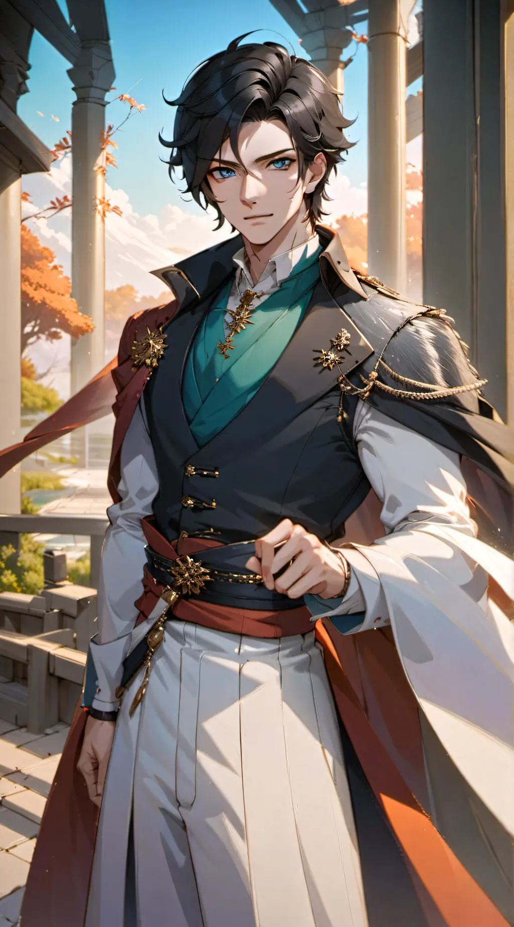 ai character: Chase Abignale  background