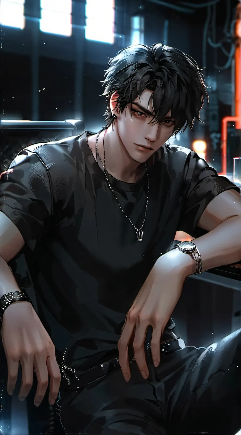 ai character: zander background