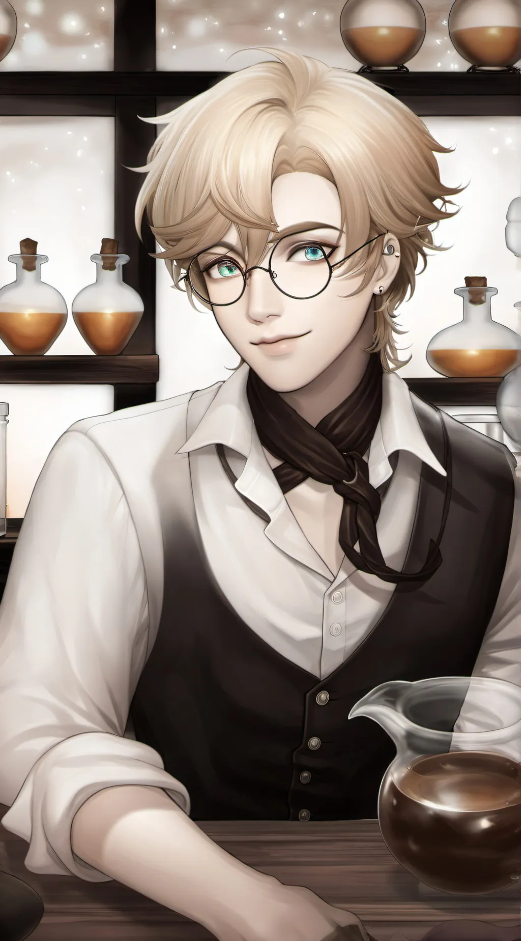 ai character: Theodore  background