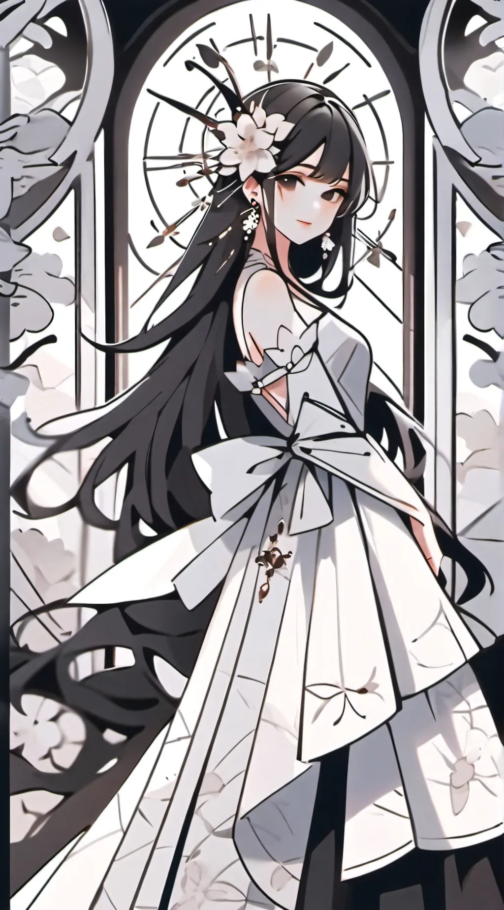 ai character: April background