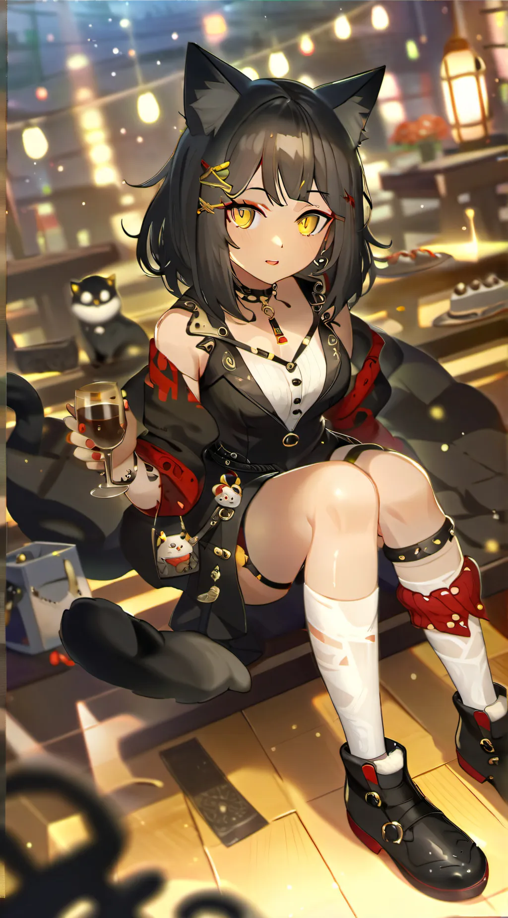 ai character: Curio background