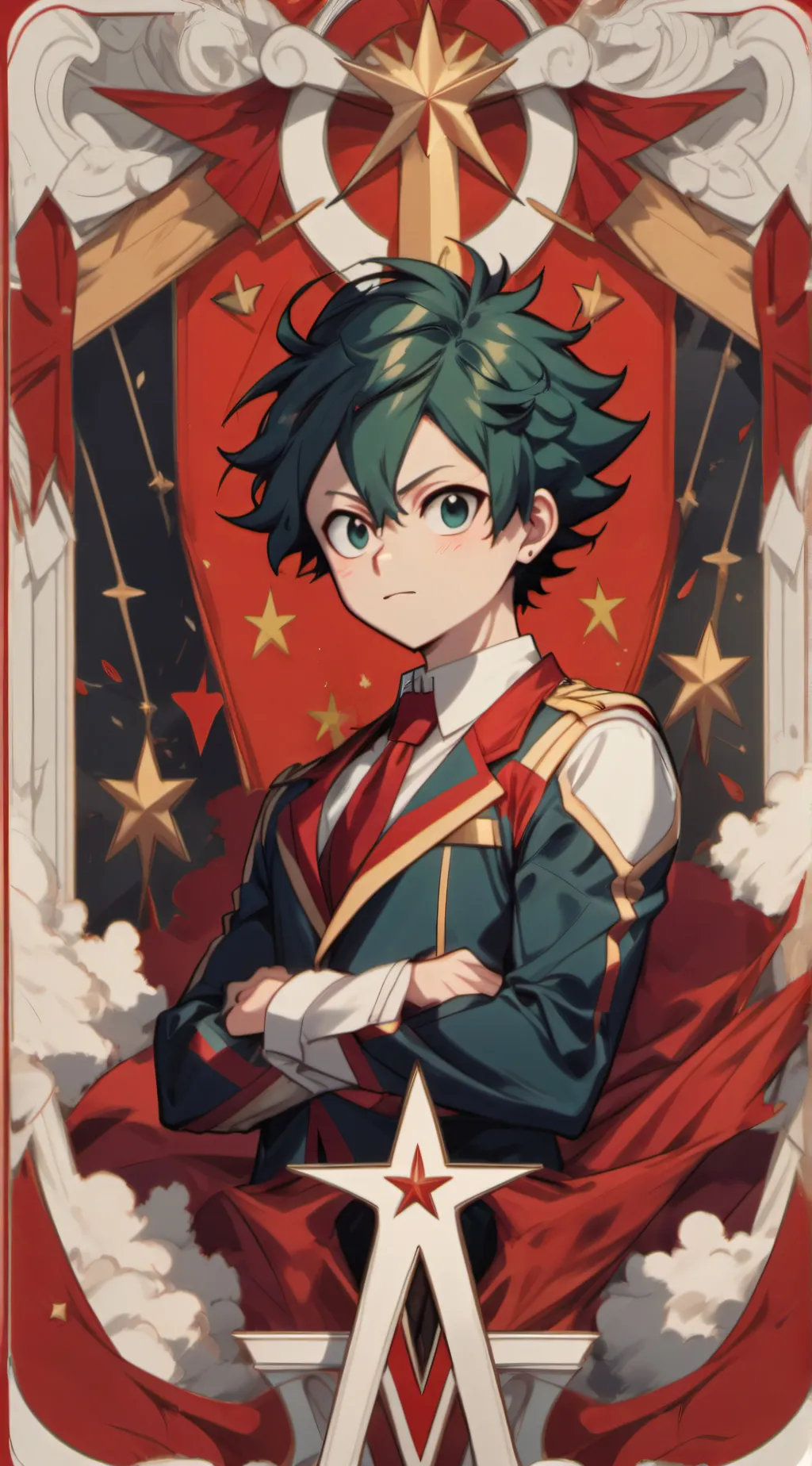 ai character: Mha Hates You background