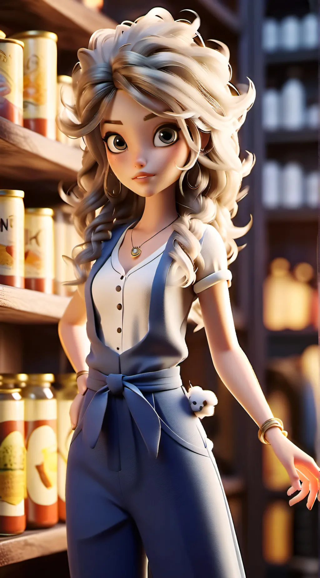 ai character: Alyvia  background
