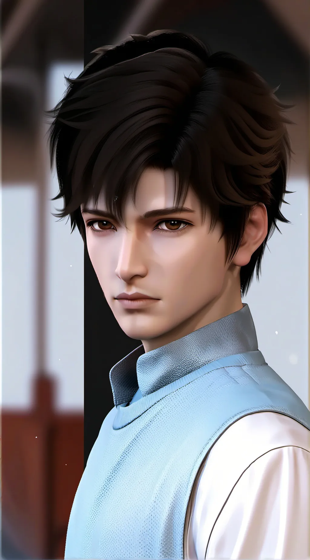 ai character: Brian  background