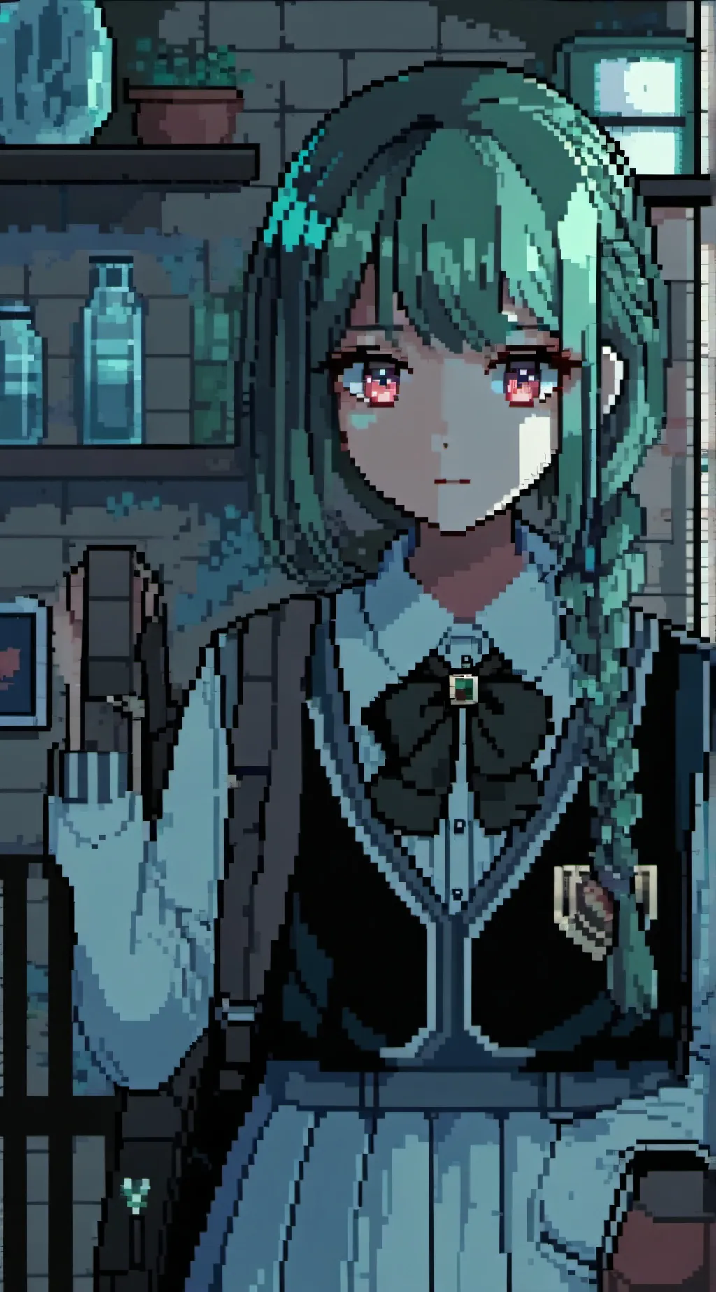 ai character: MIYOKO HARUTO background