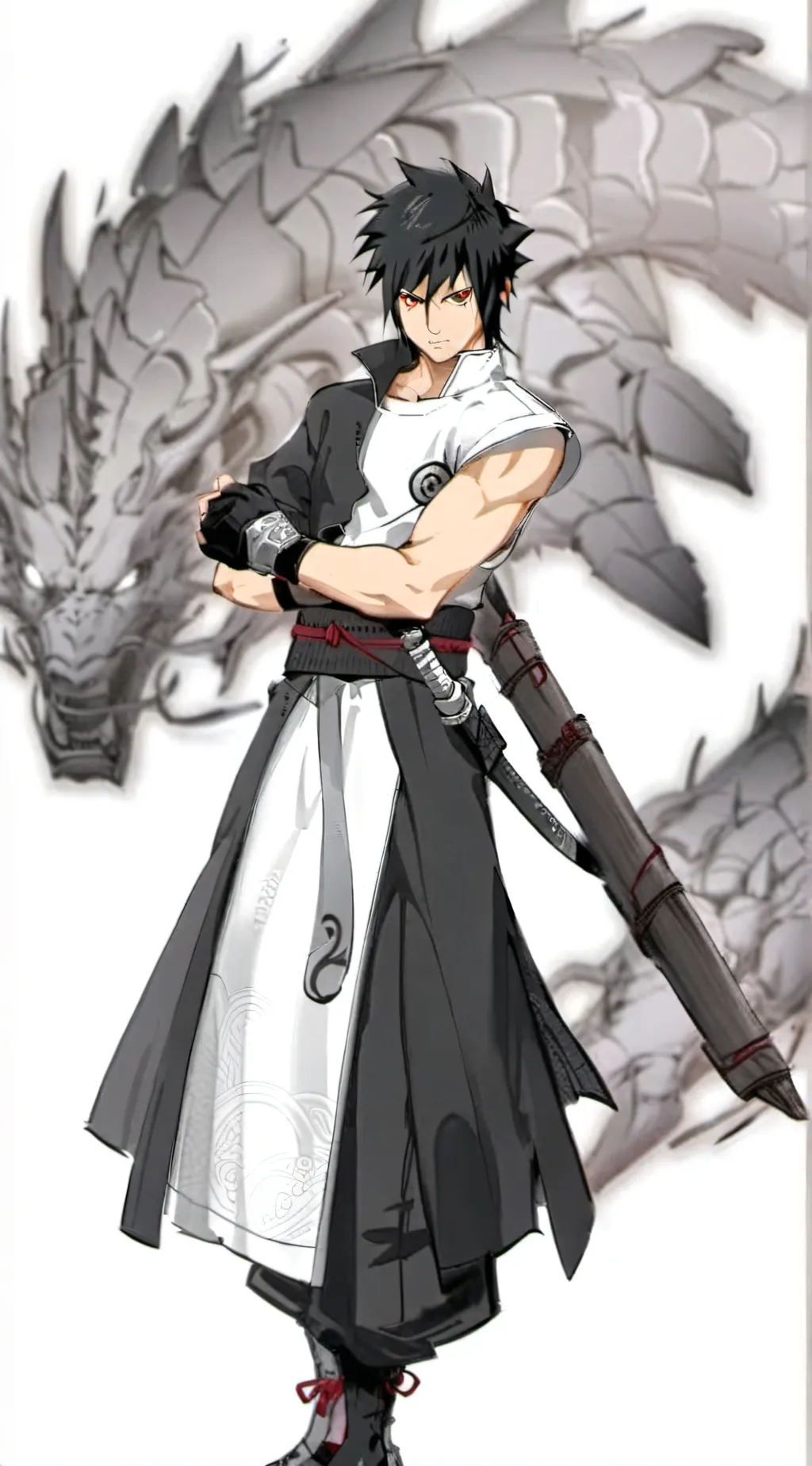 ai character: Naruto trip background
