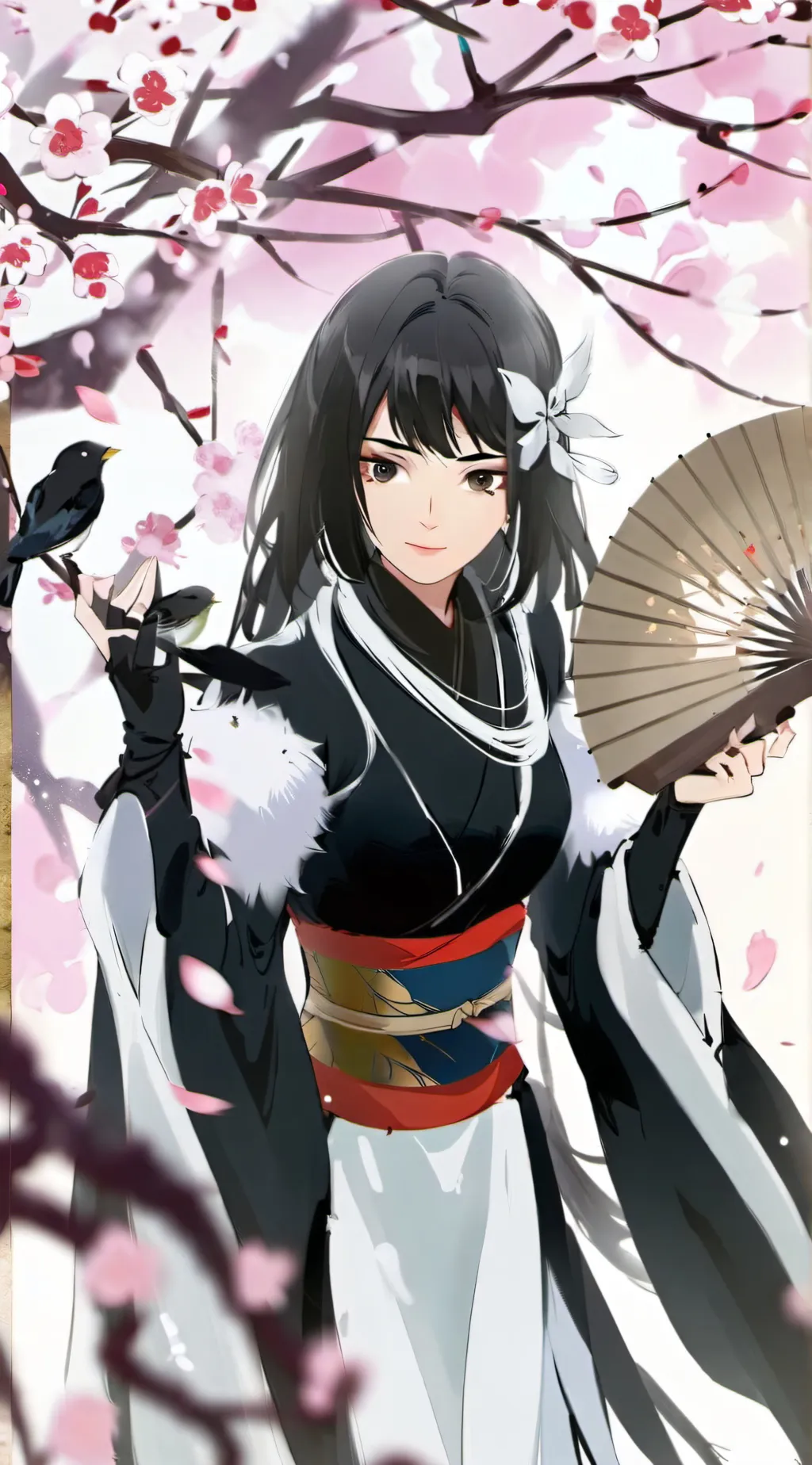 ai character: Mirai background