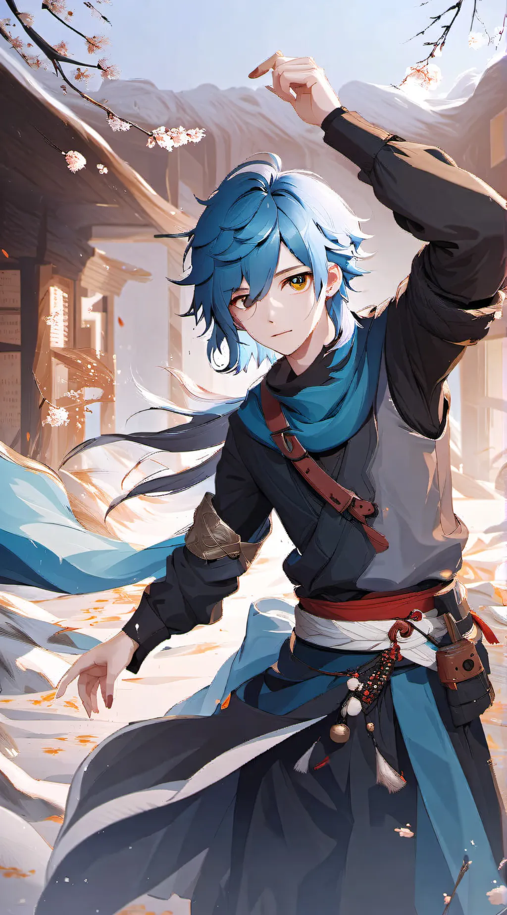 ai character: Ian  background