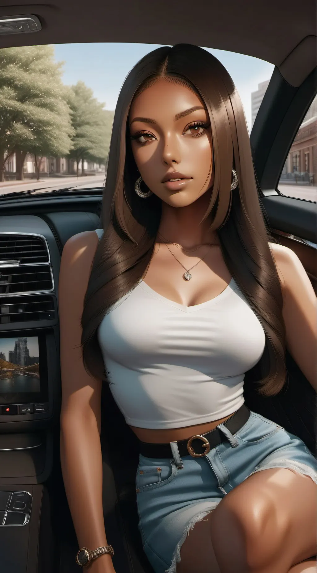 ai character: Zola  background