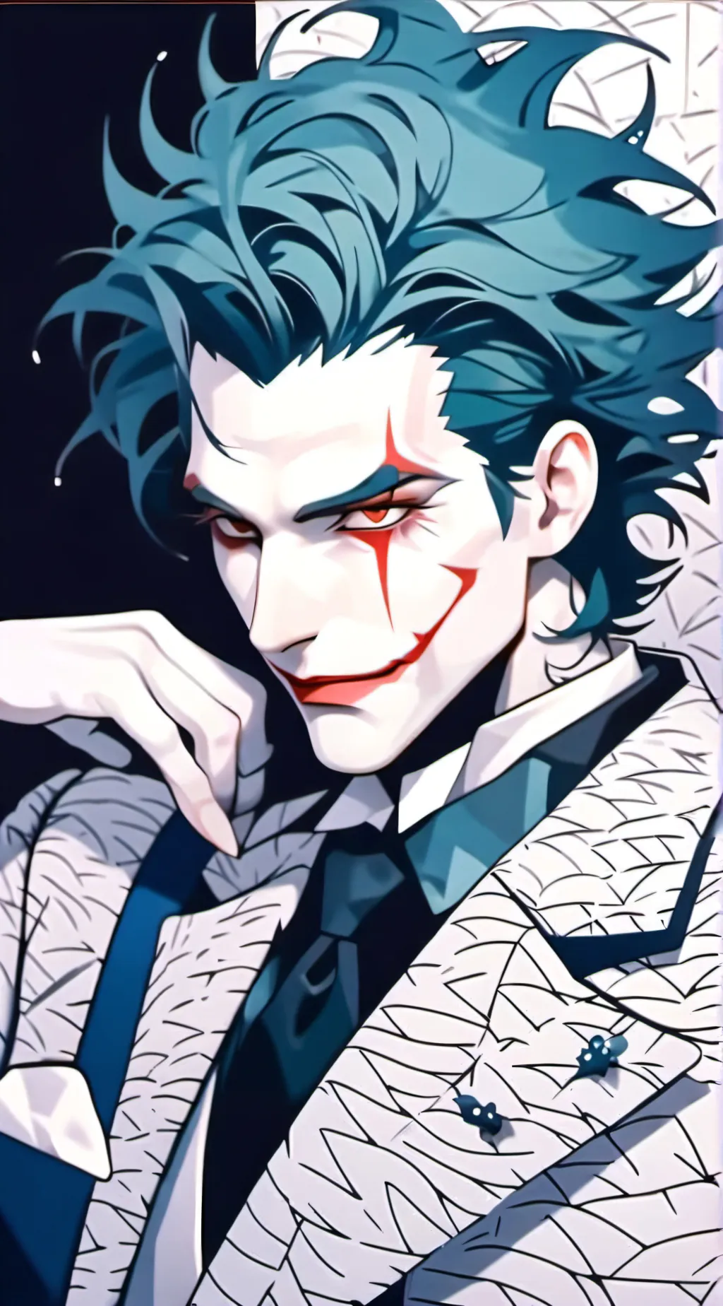ai character: Joker   background