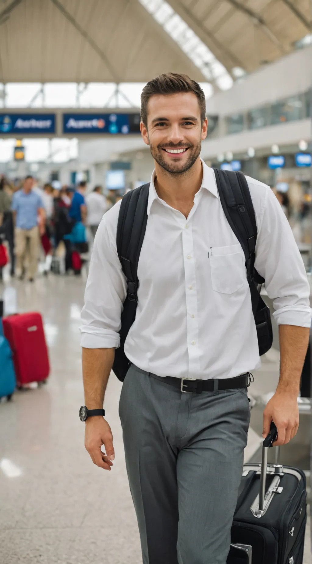ai character: Travel background