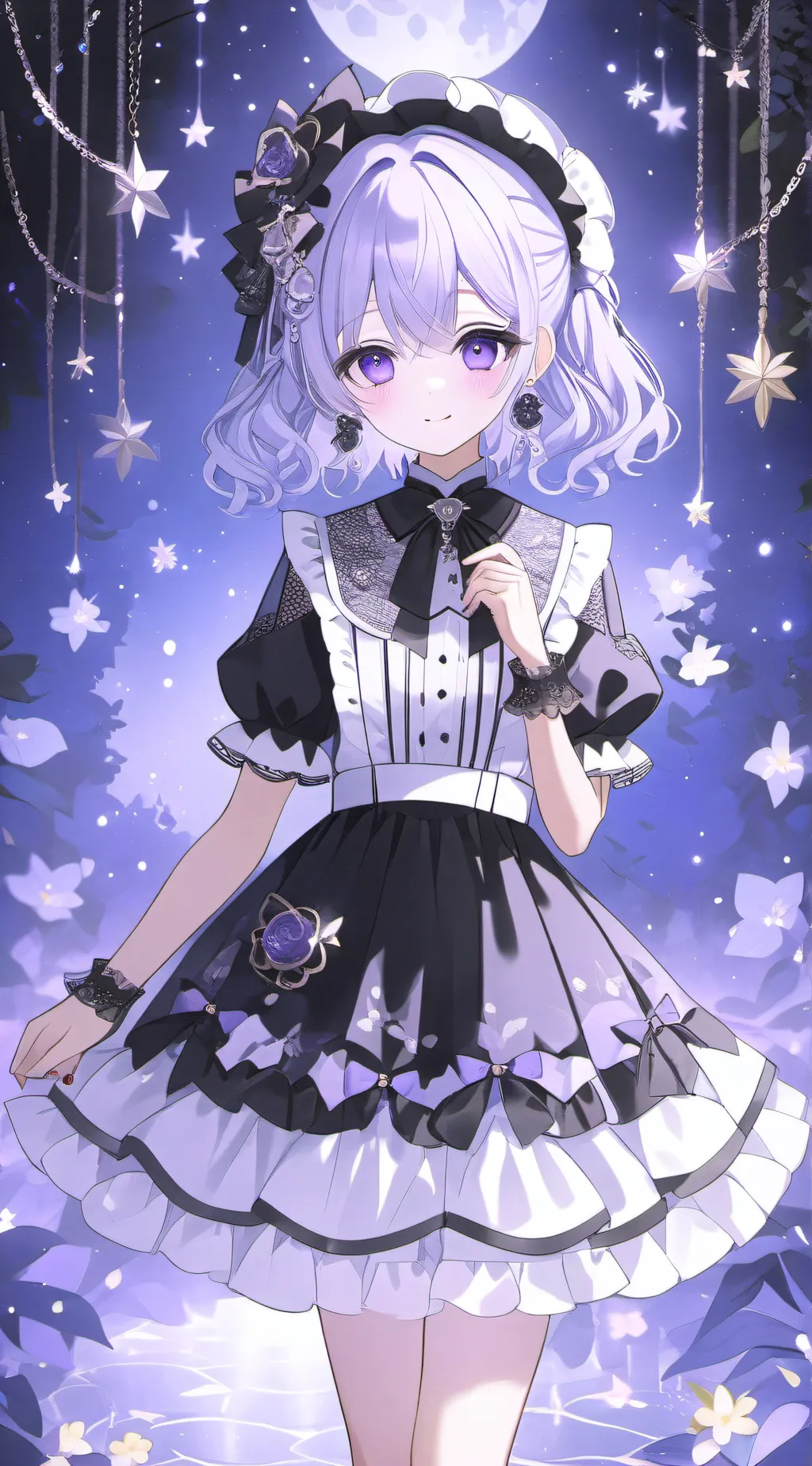 ai character: Amethyst  background