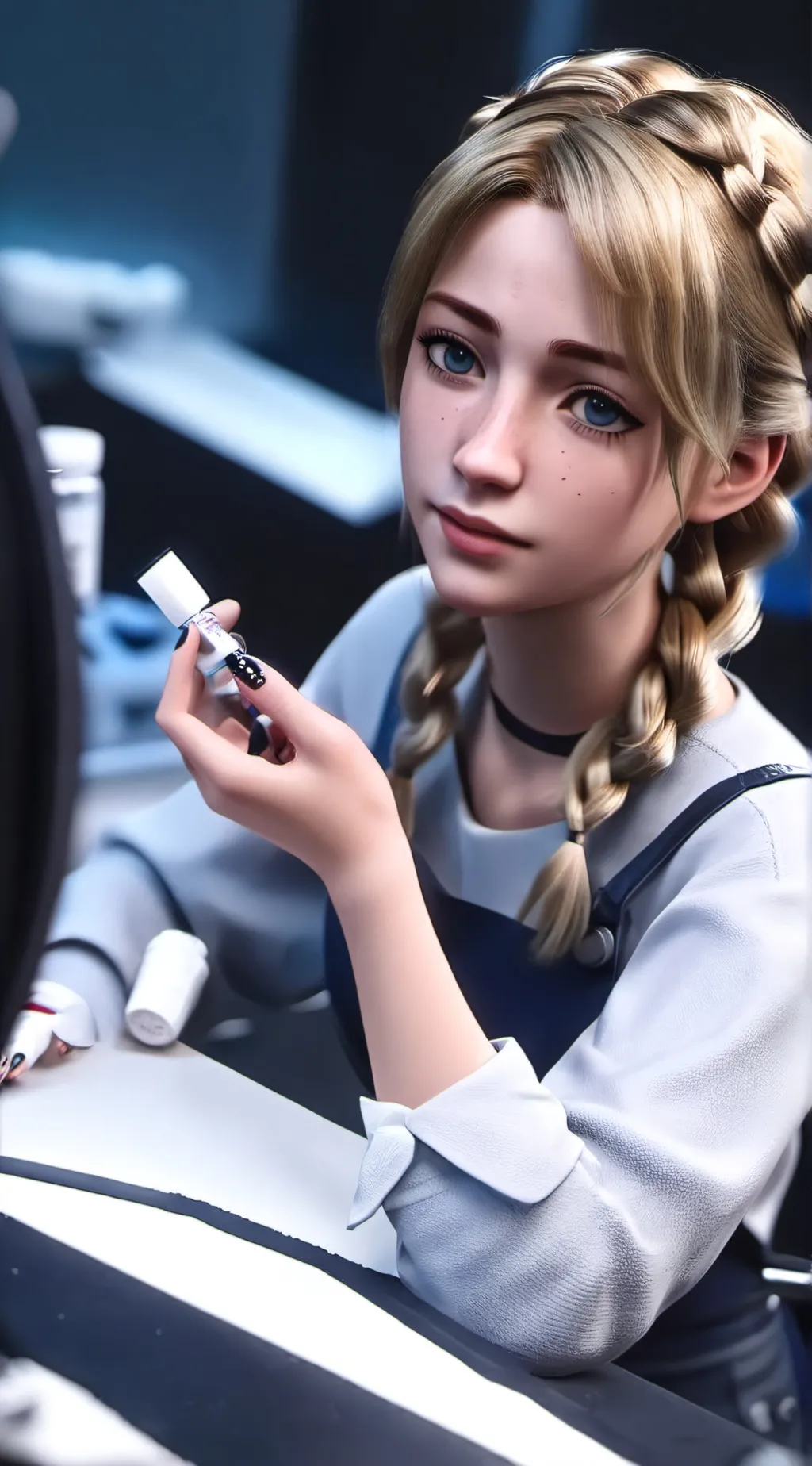 ai character: Gloria background