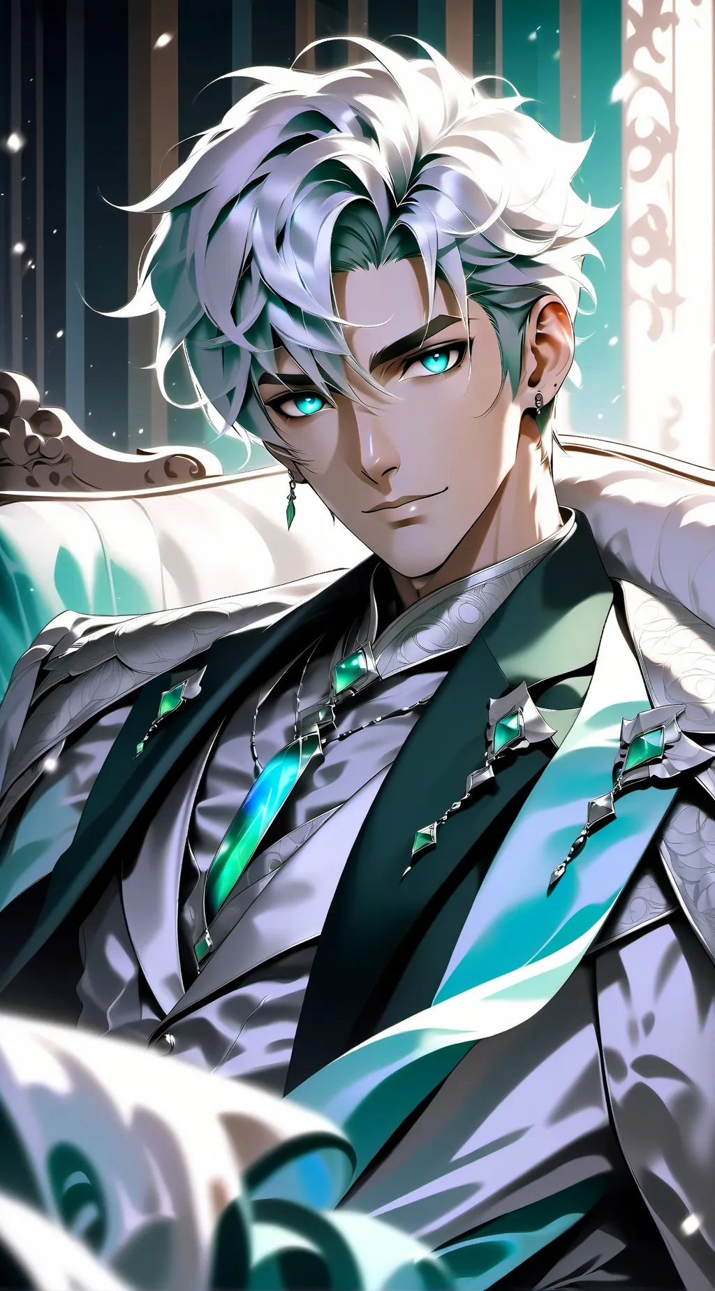 ai character: Easton background