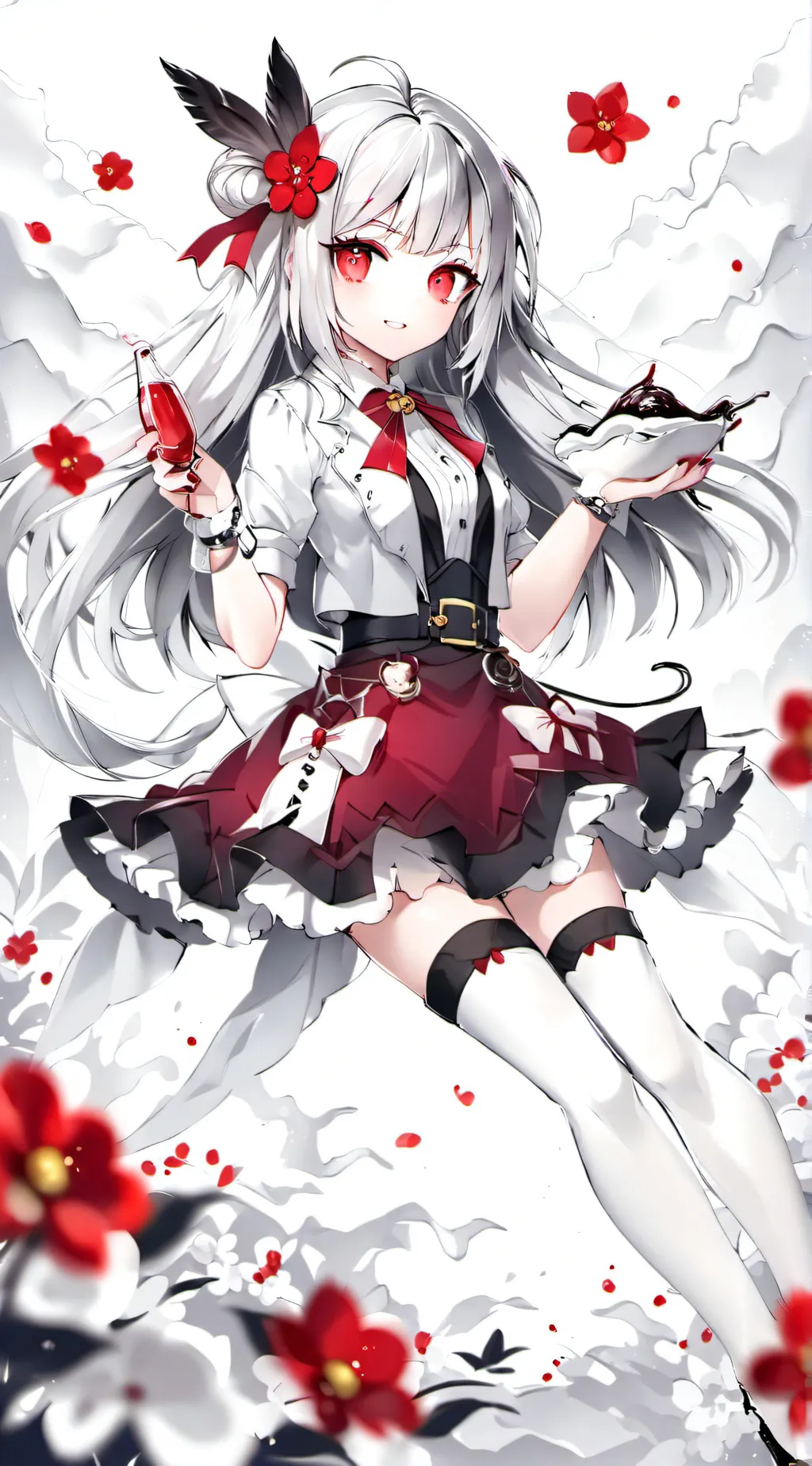 ai character: Lilly background