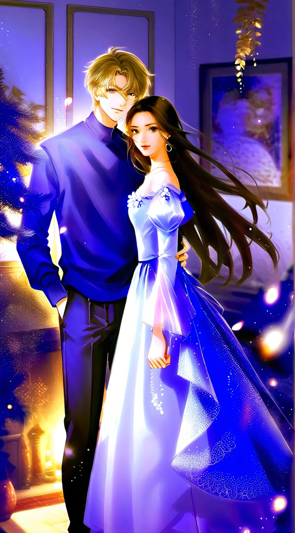 ai character: Jack and Laura  background