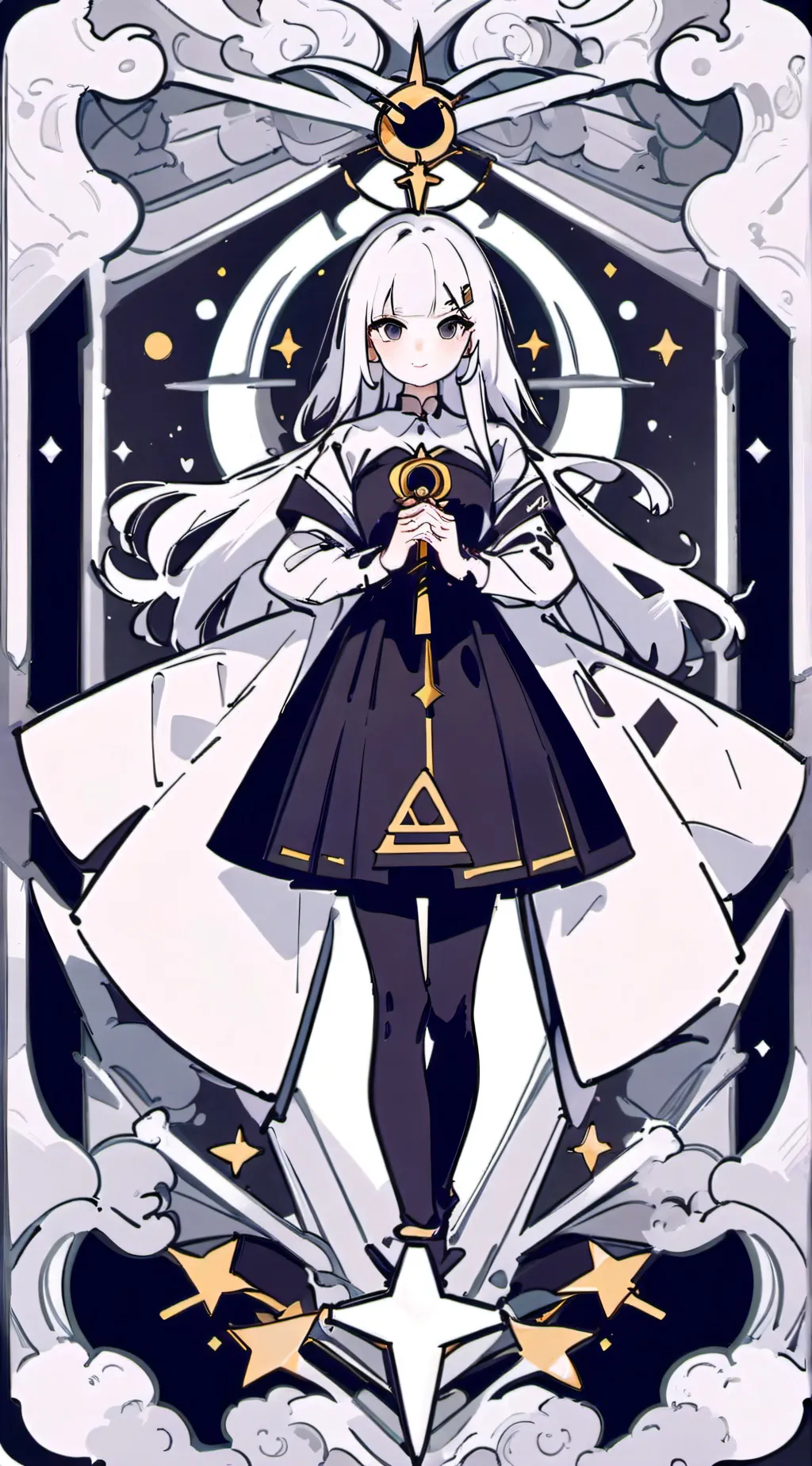 ai character: uno reverse card background