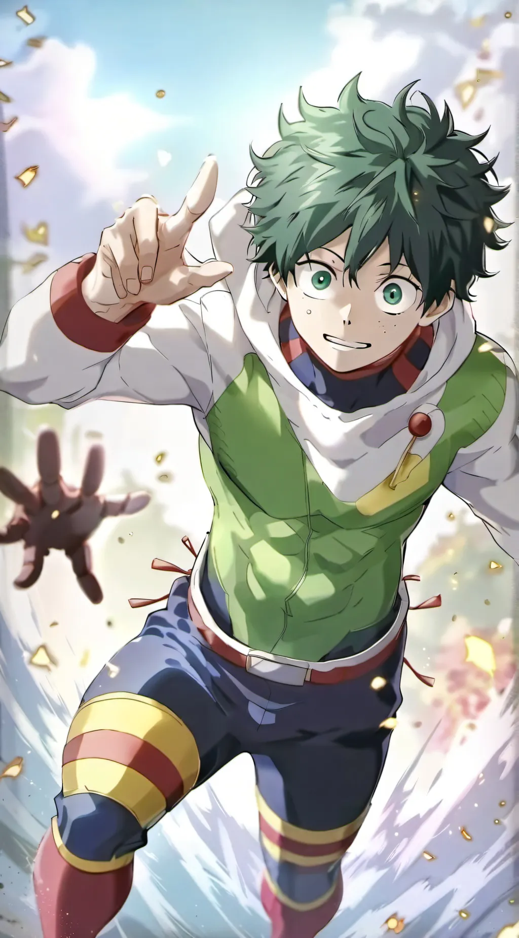ai character: Deku background