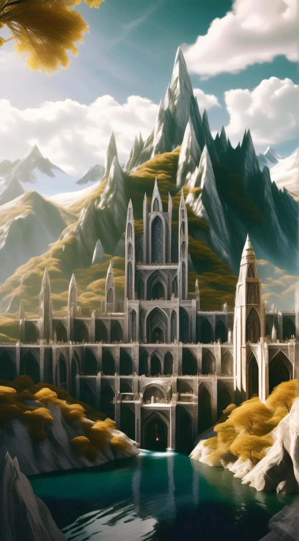 ai character: Middle Earth background