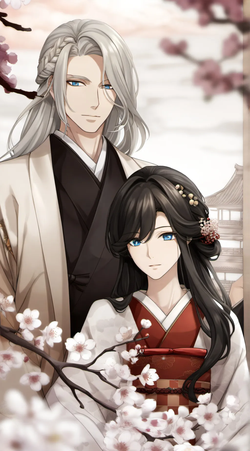 ai character: Masaru and Tomayo background