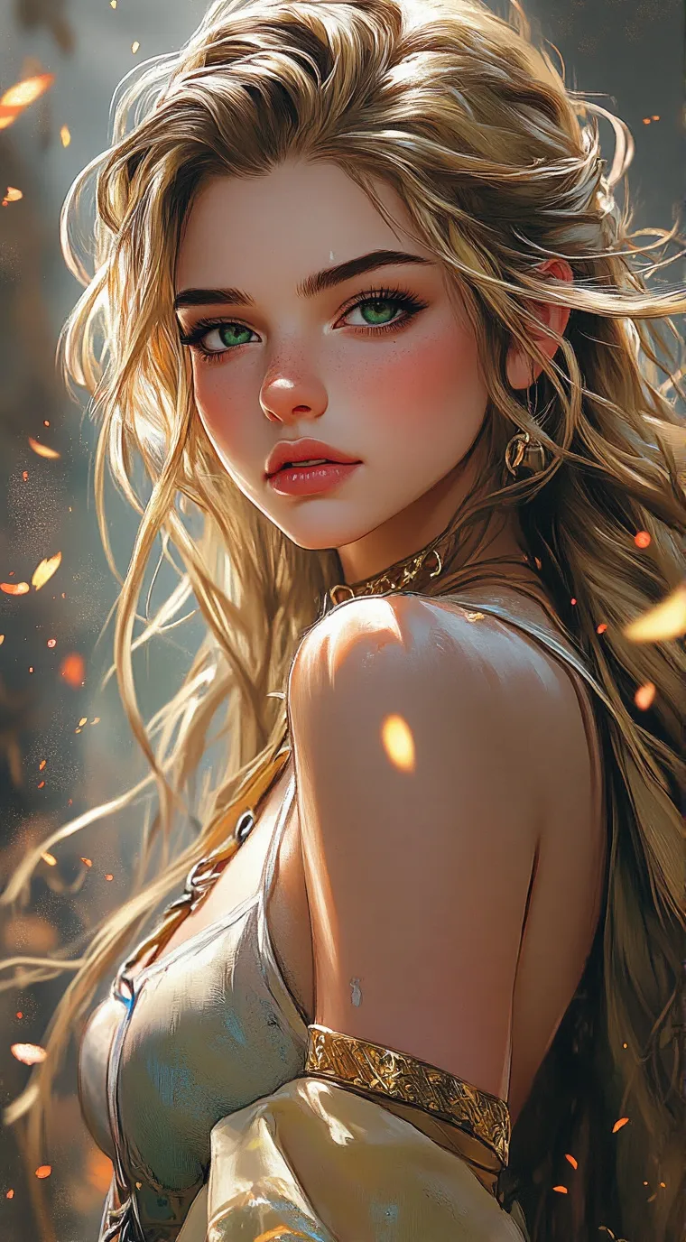 ai character: San Anna  background