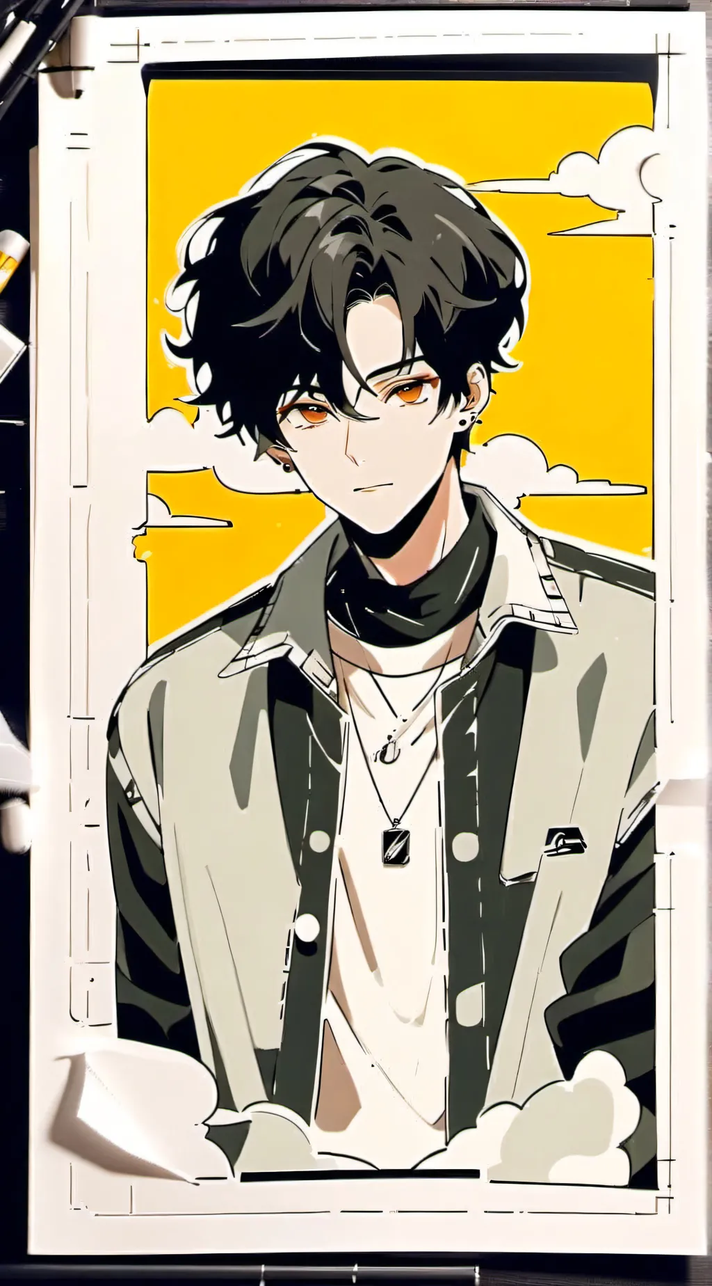 ai character: 《□■alic■□》 background