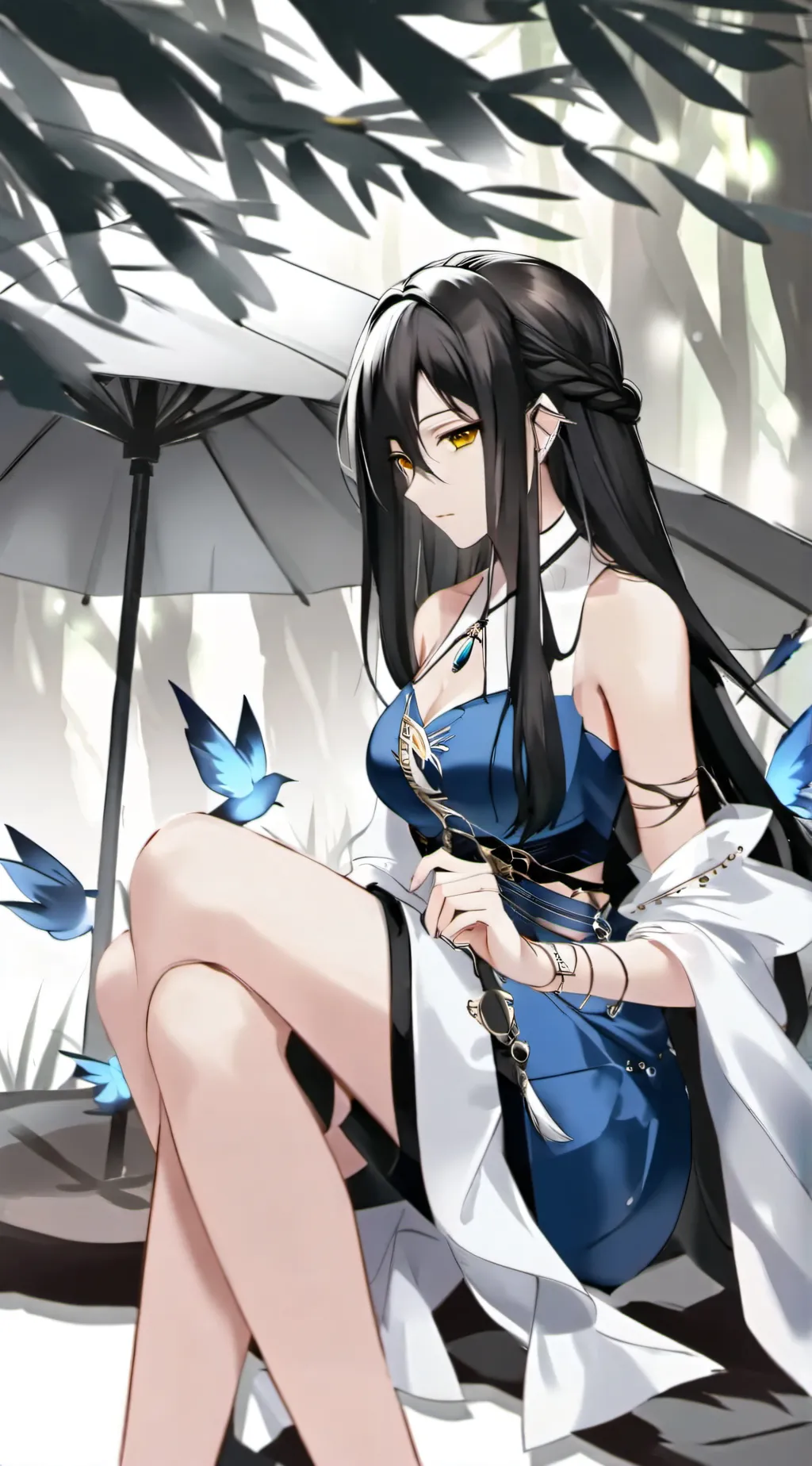 ai character: Tiana ￼ background