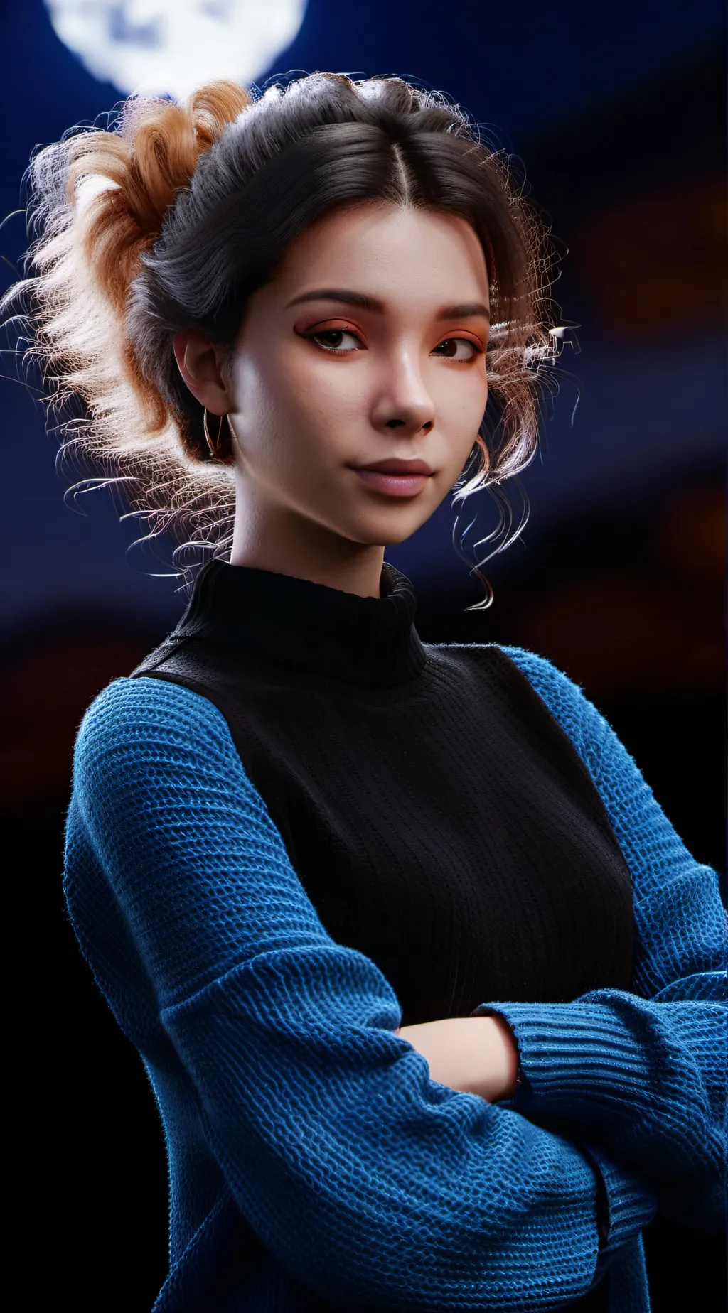 ai character: Isla  background