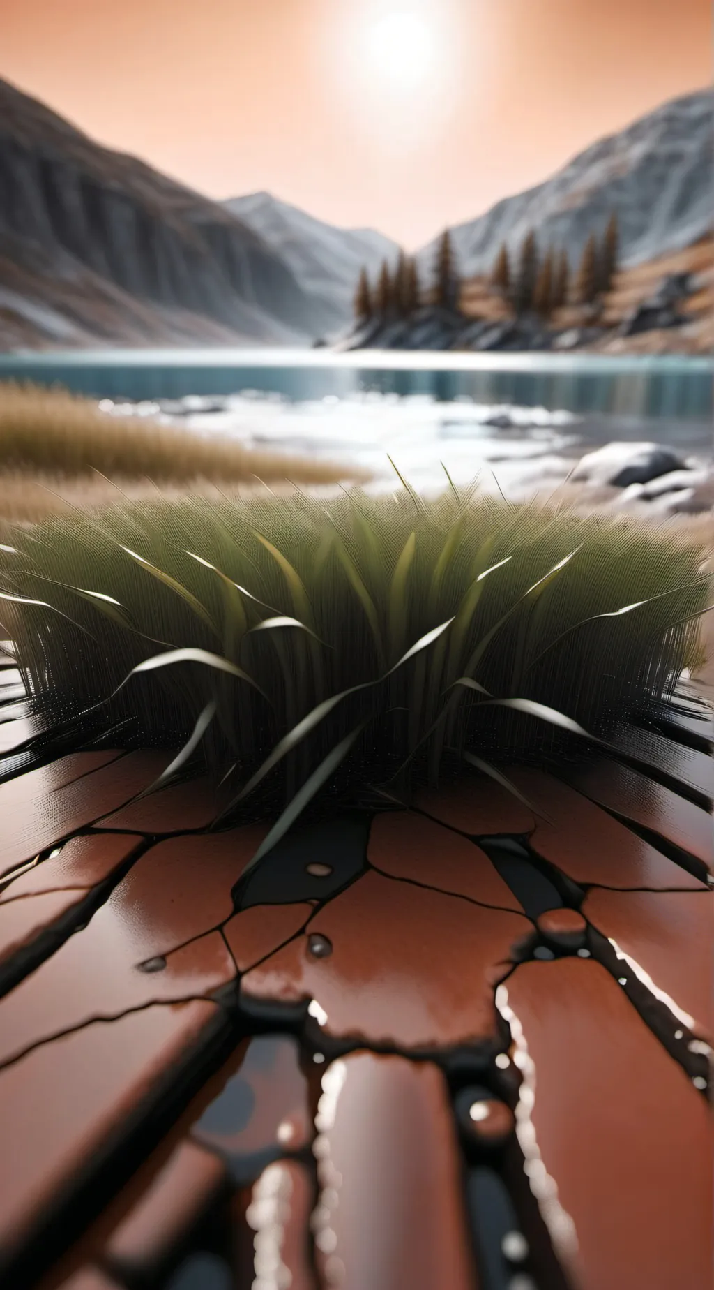 ai character: Kind Grass :) background