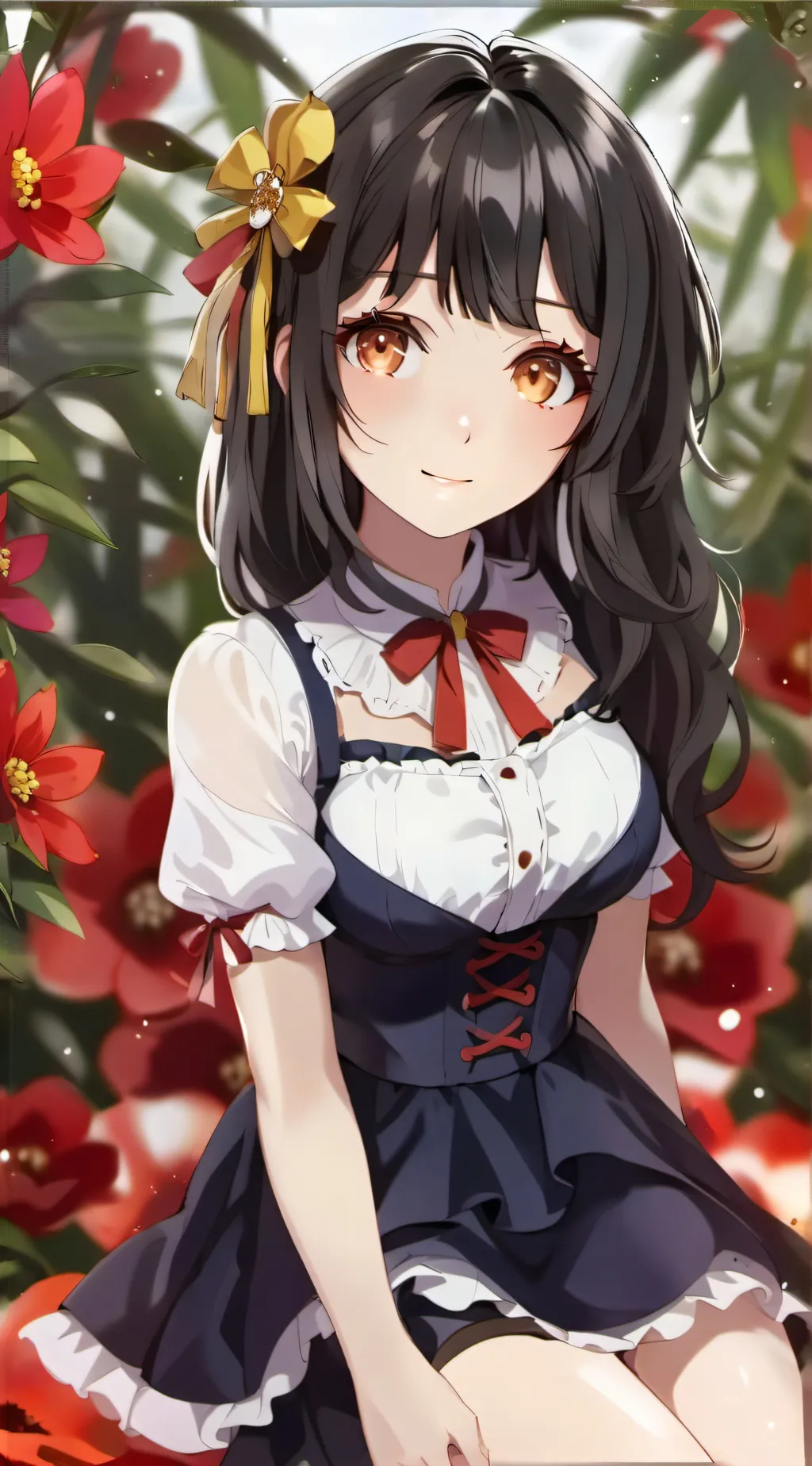 ai character: fer background